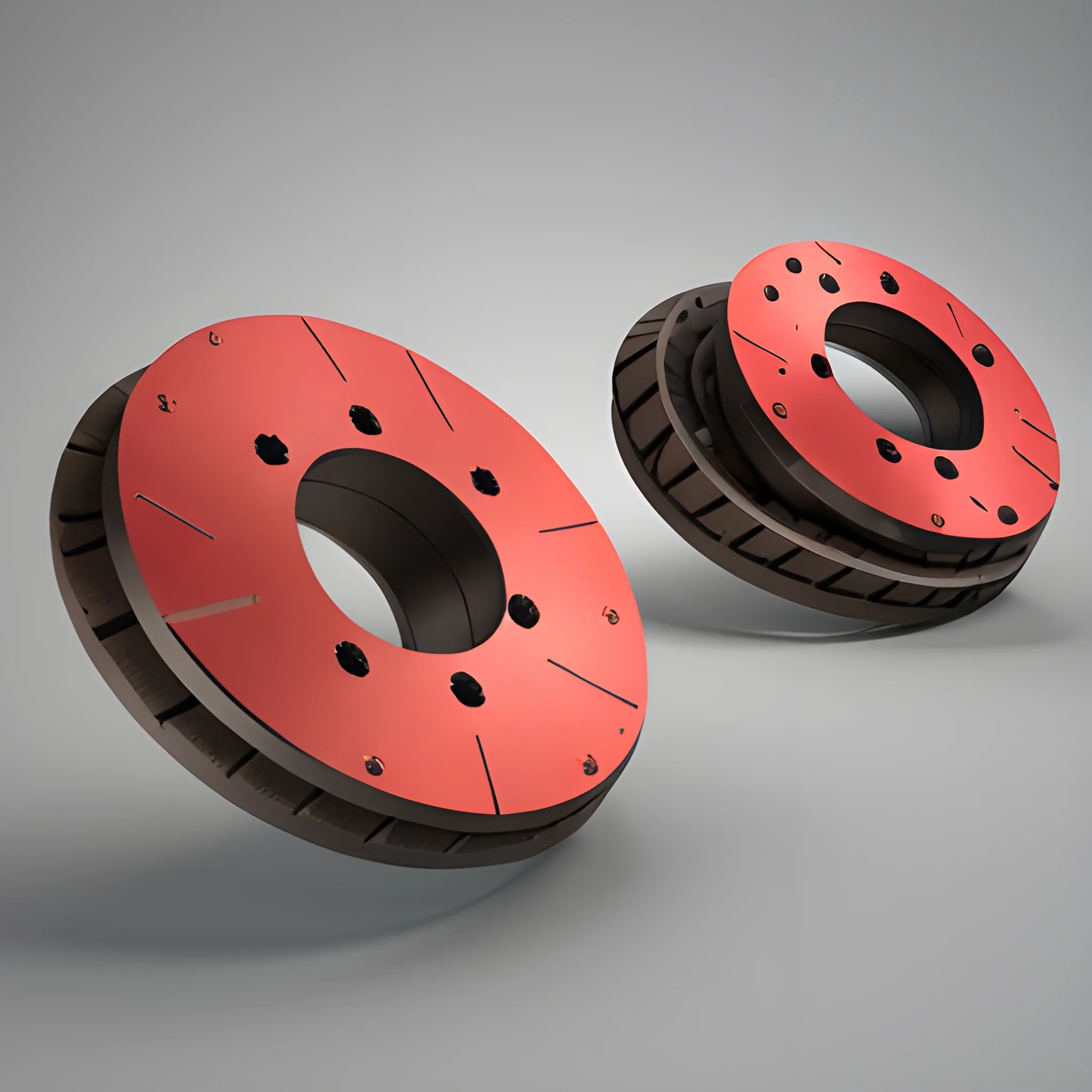 create a big brake pads, 3D, 3D