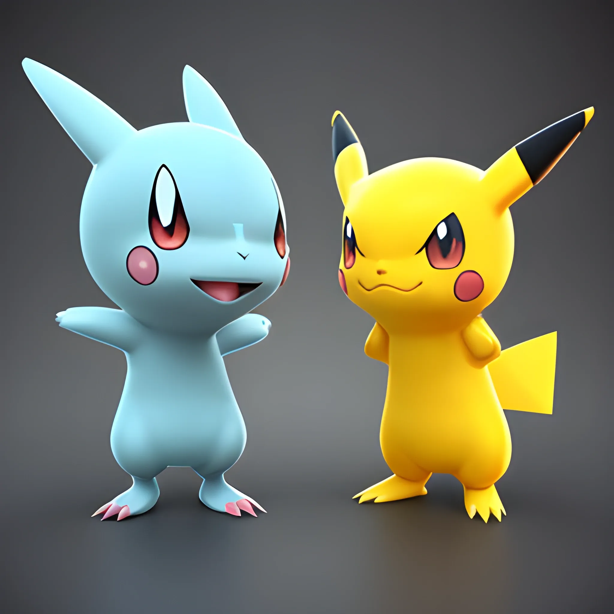 convertir en una imagen estilo carictura de pokemon, Cartoon, 3D