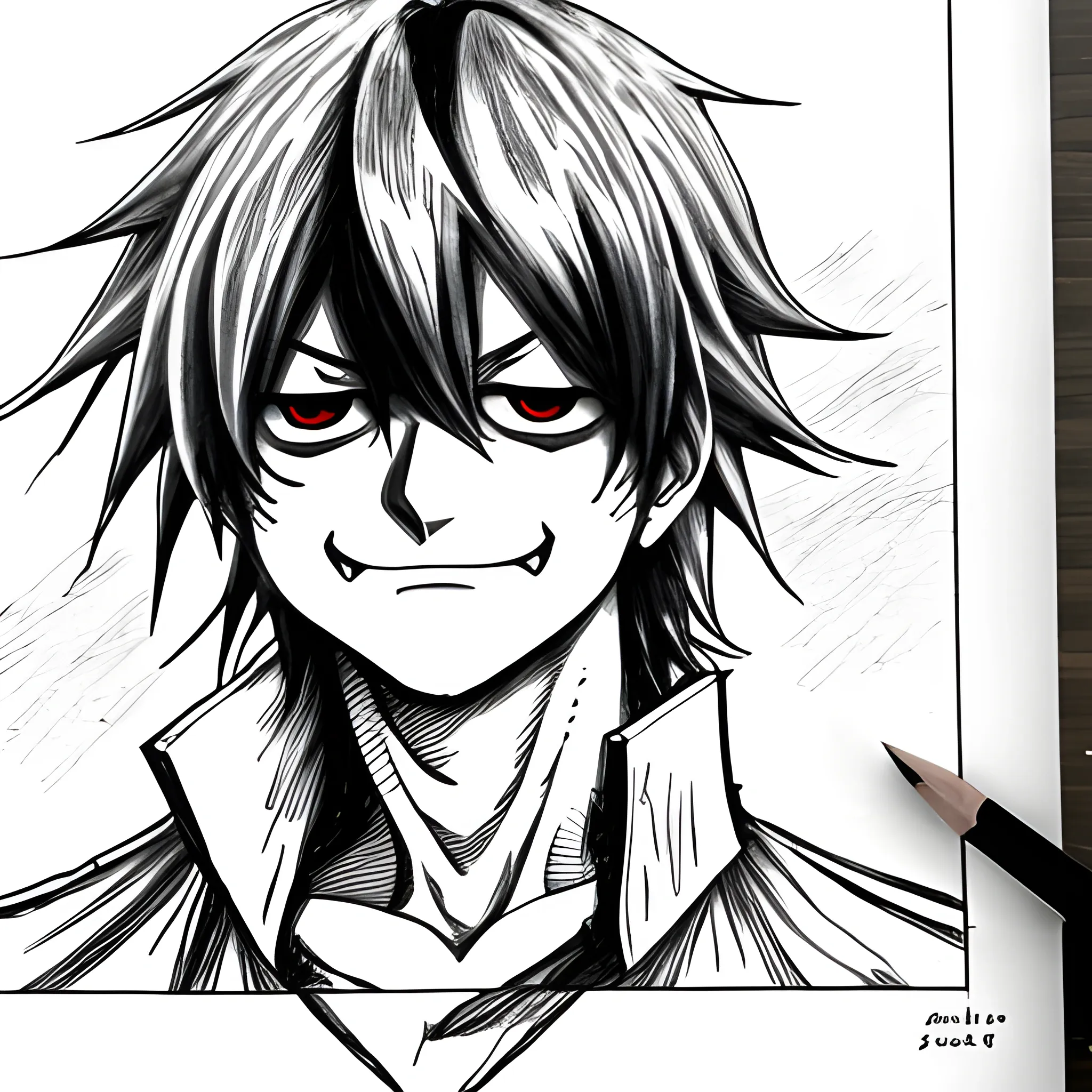 how to draw death note characters   DragoArt