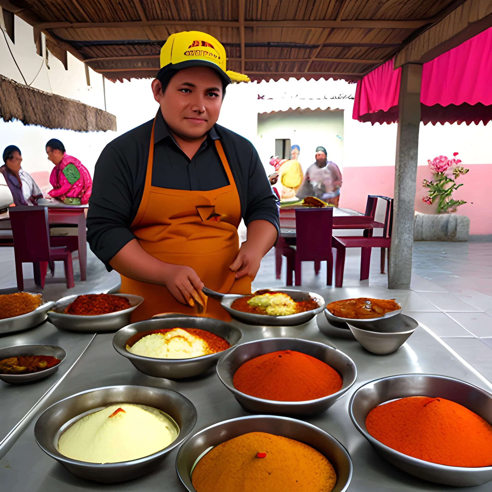 picanteria de antaño
vendiendo adobo en arequipa, peru