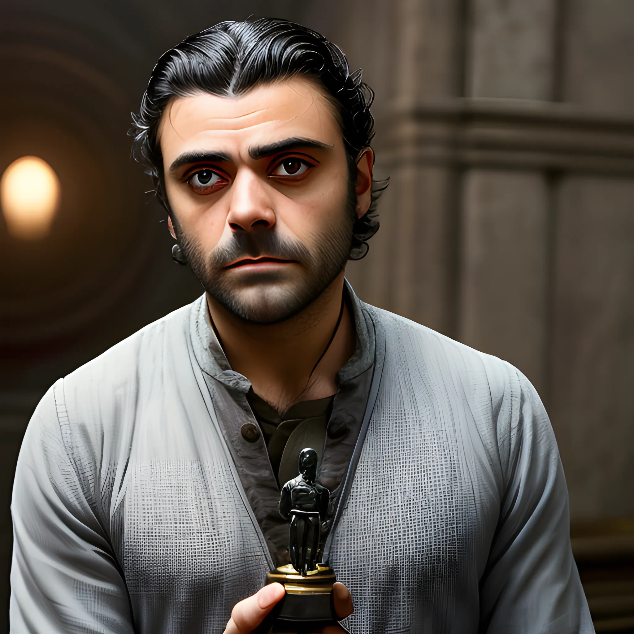 Oscar Isaac priest 