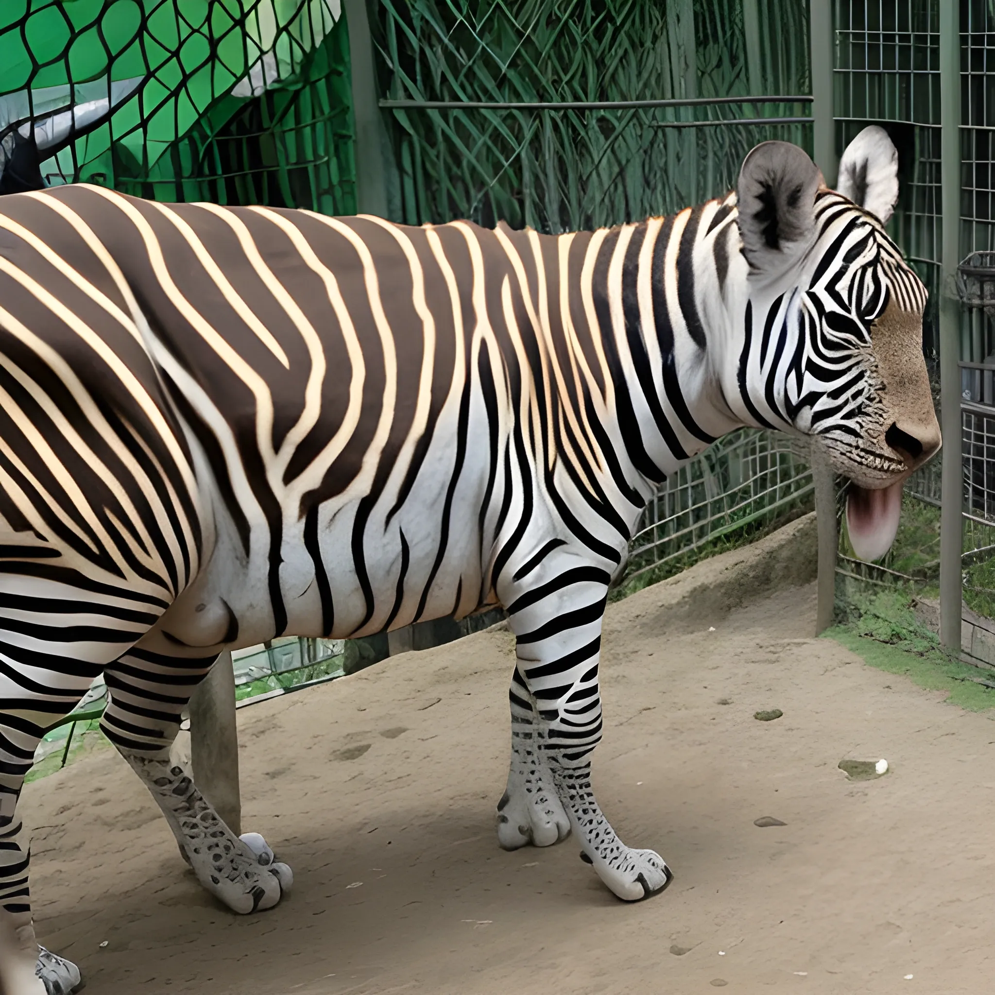 AVESTRUZ EN EL ZOOLOGICO COLOMBIANO