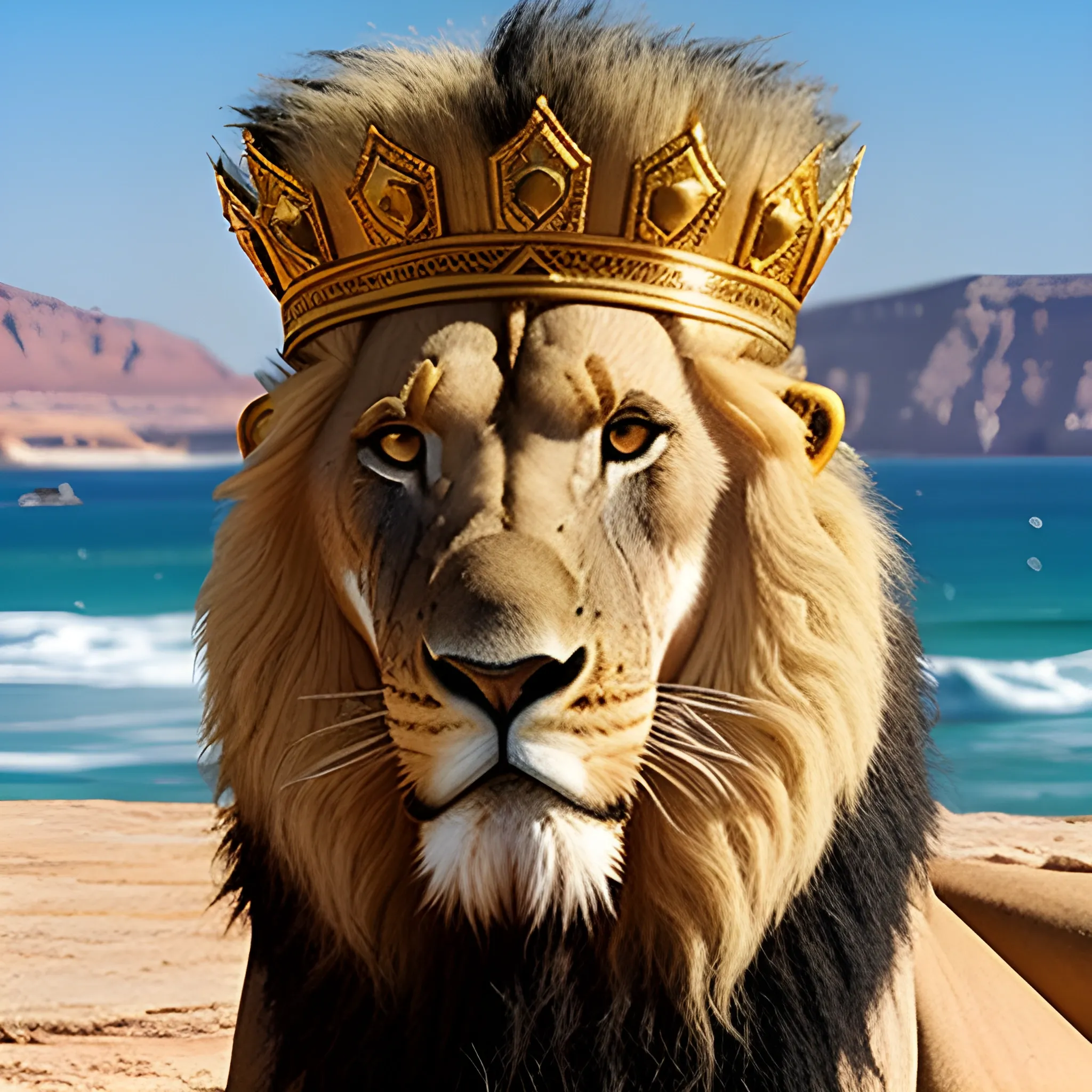 cap.morocco, king , lion