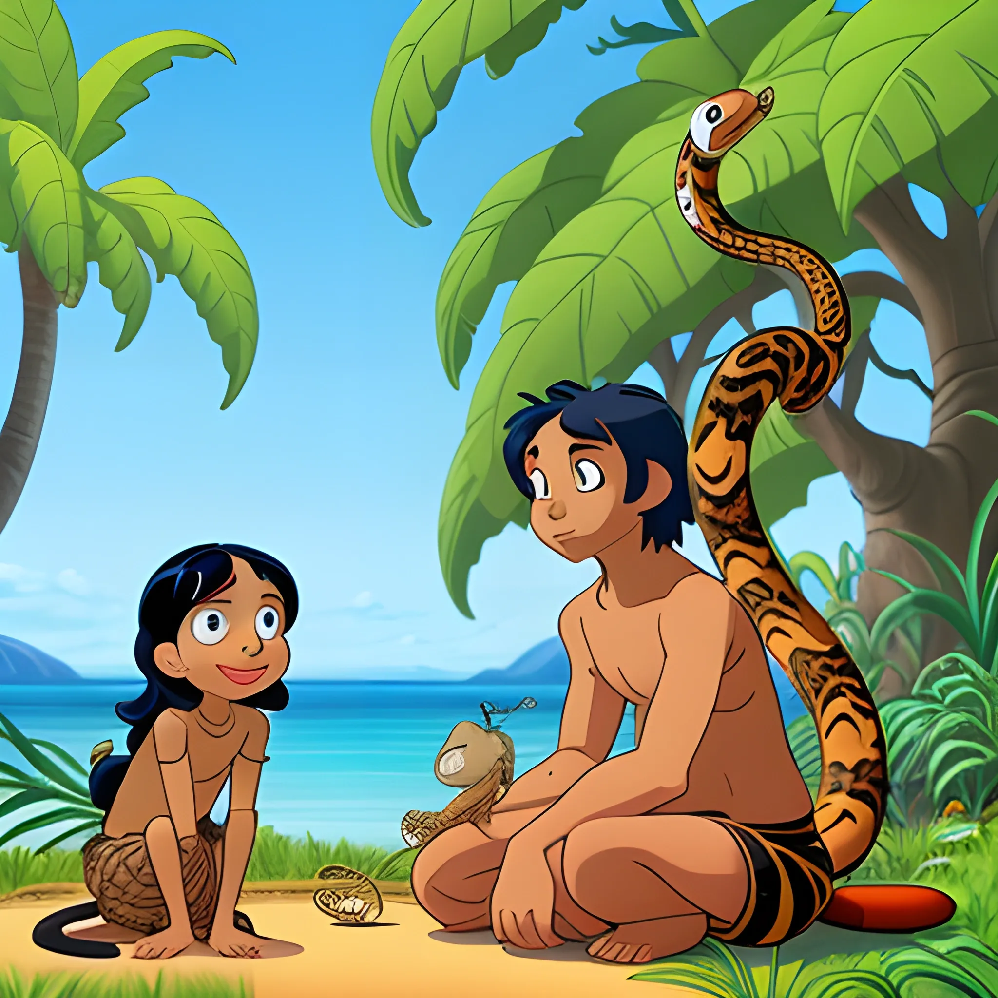 Mowgli x kaa 🌈 hungrykaa