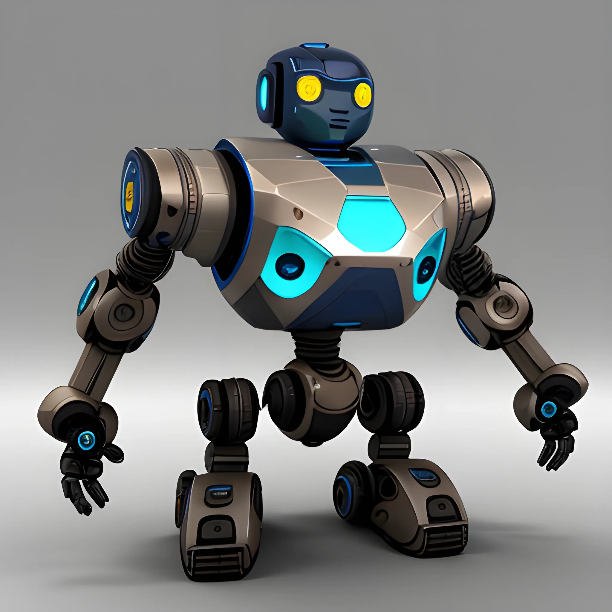 robot , 3D , titan 