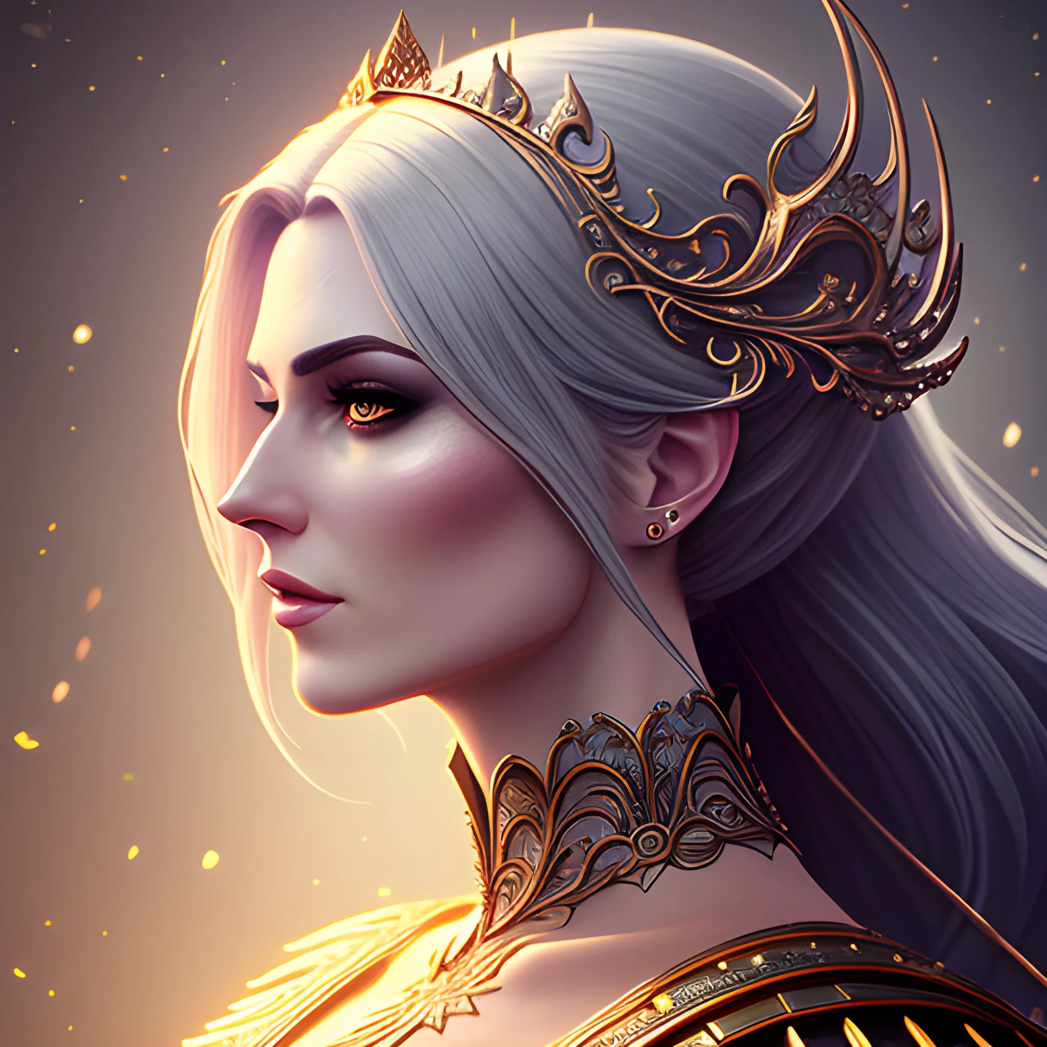 Beautiful girl, concept art, 8k intricate details, fairytale sty ...