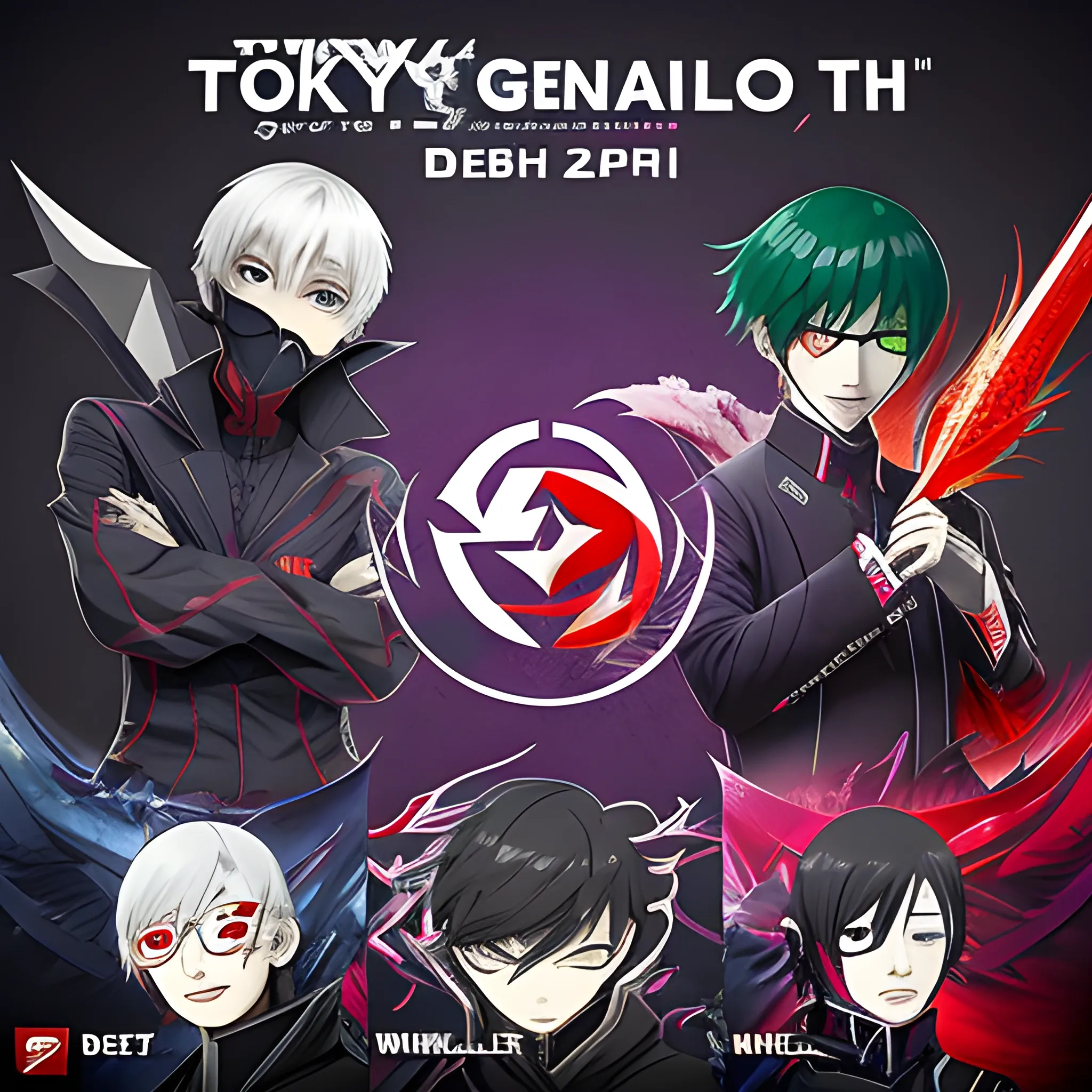 tokyo ghoul, genshin impact, dota 2
