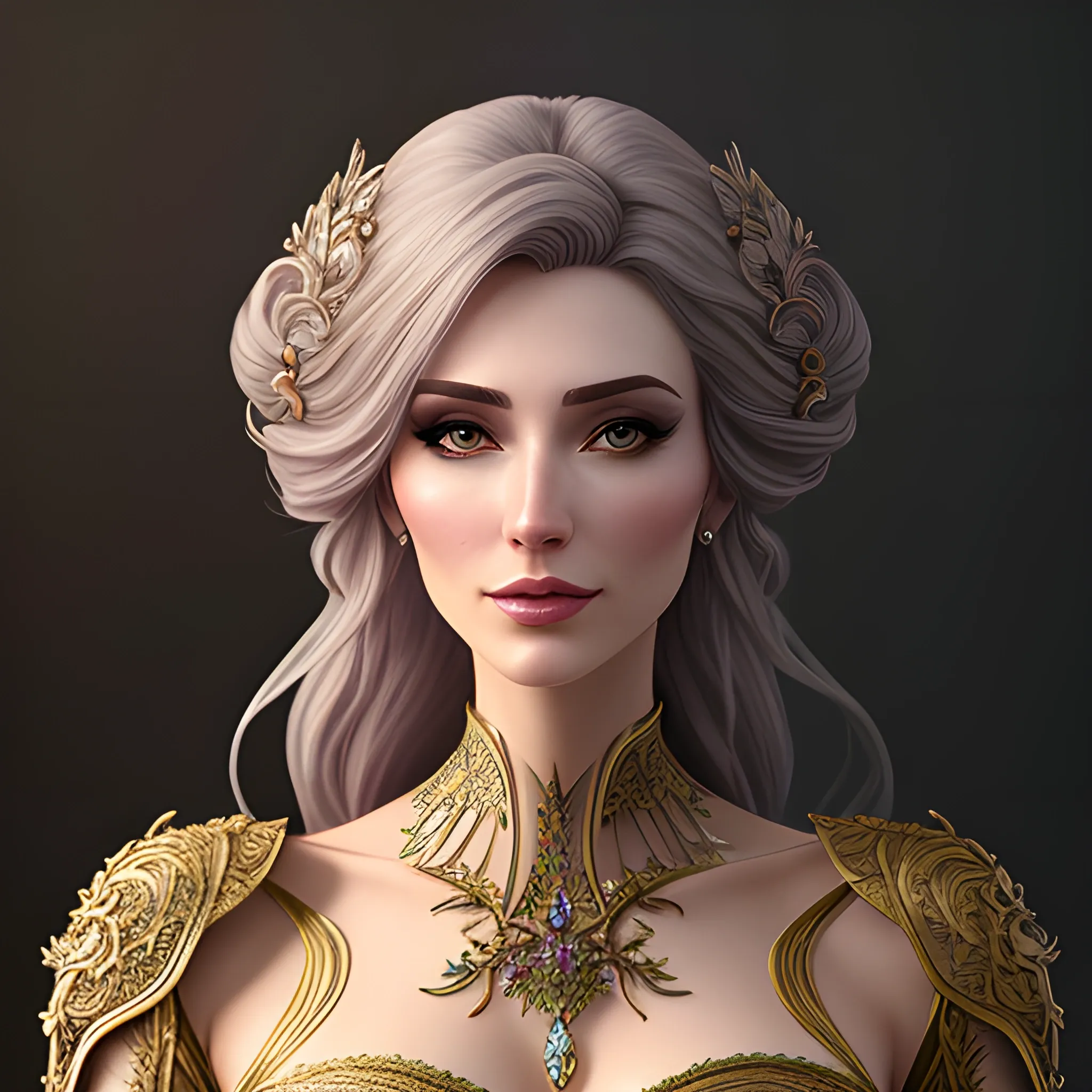 Beautiful girl, concept art, 8k intricate details, fairytale style,