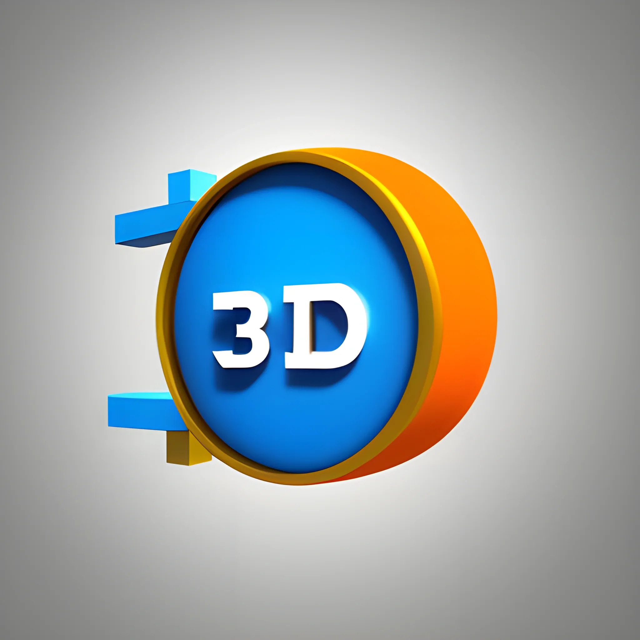 A logo of animation, 3D, Cartoon