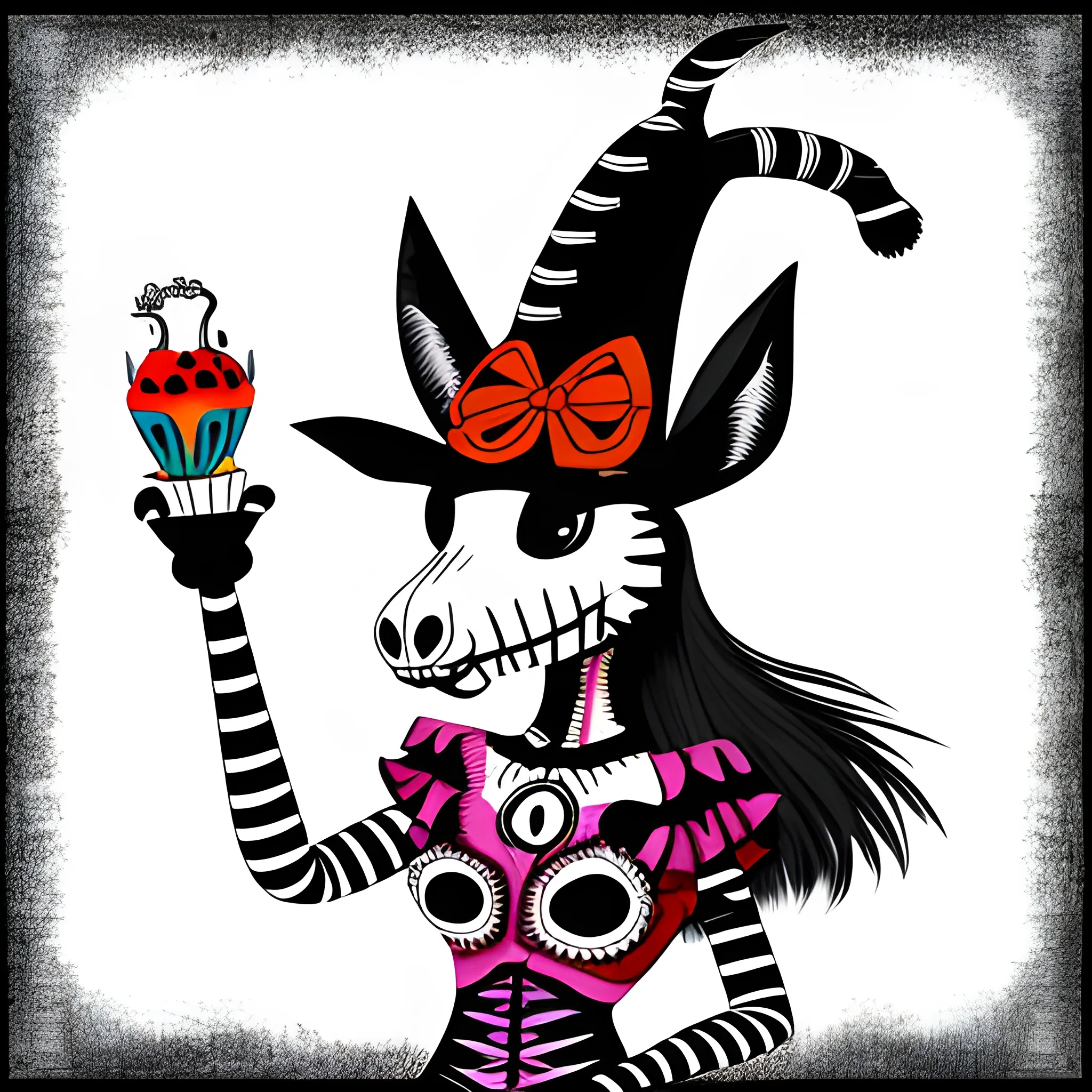 donkey catrina, Cartoon