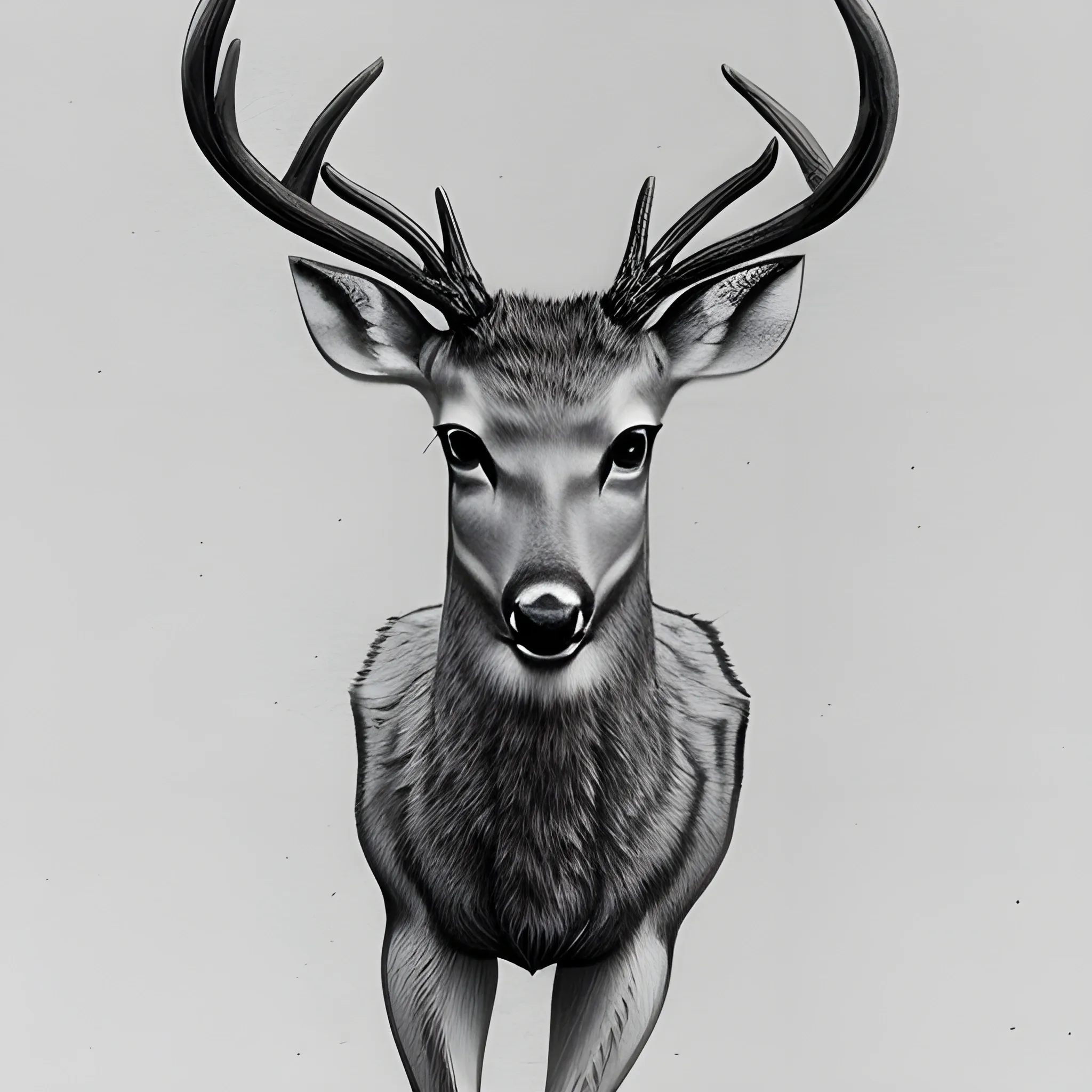1,000+ Deer Pencil Drawings Stock Photos, Pictures & Royalty-Free Images -  iStock