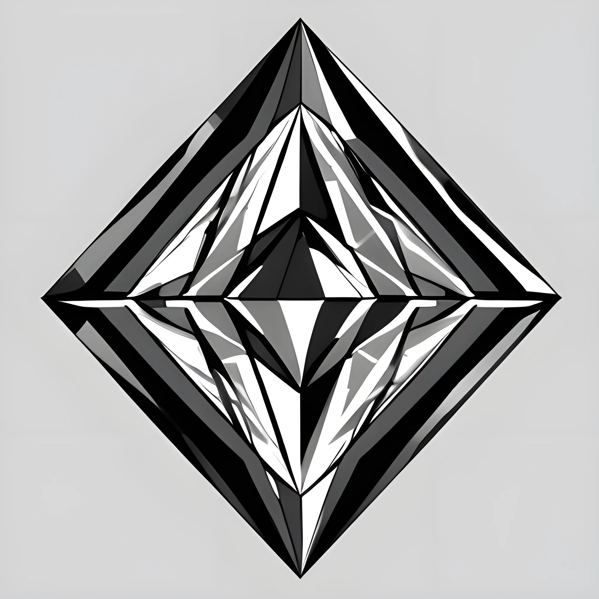 A diamond vector with good details, 4k, logo, minimalist, 