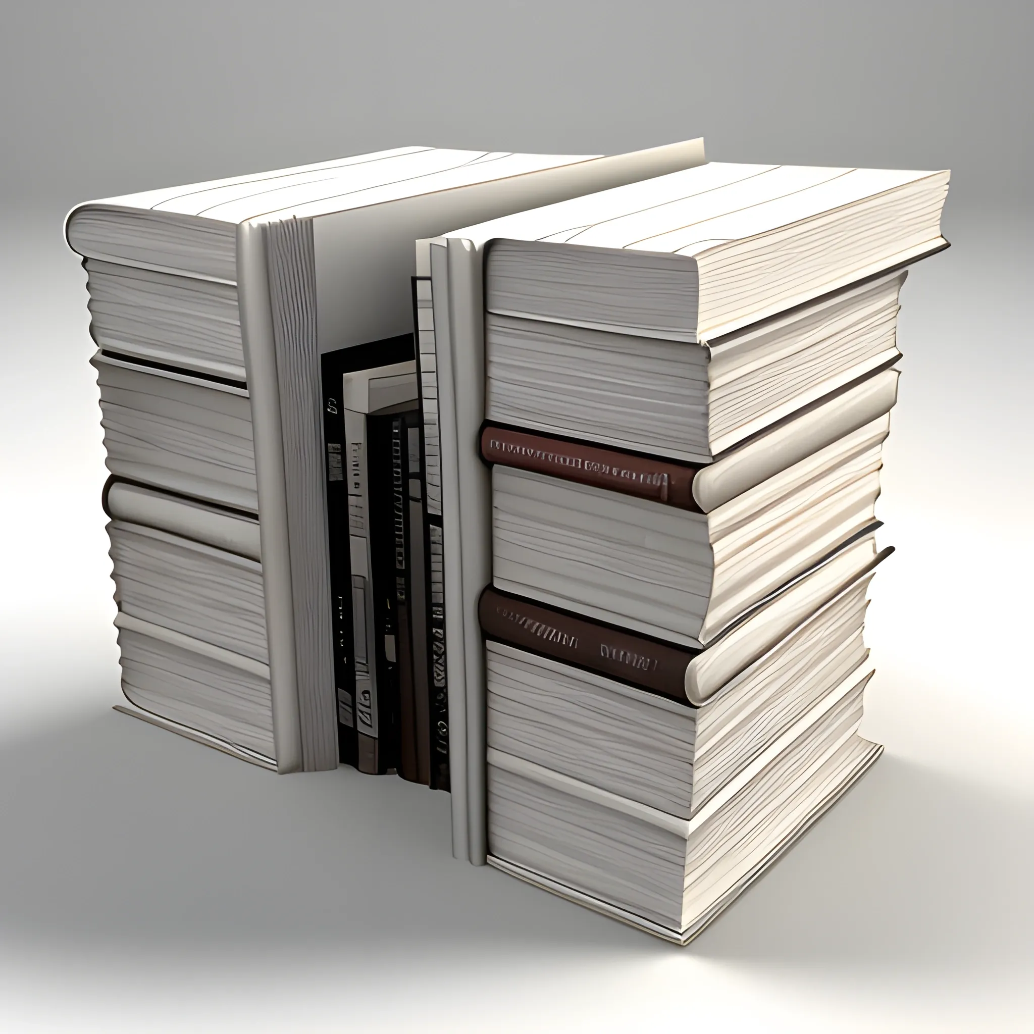 book, 3D