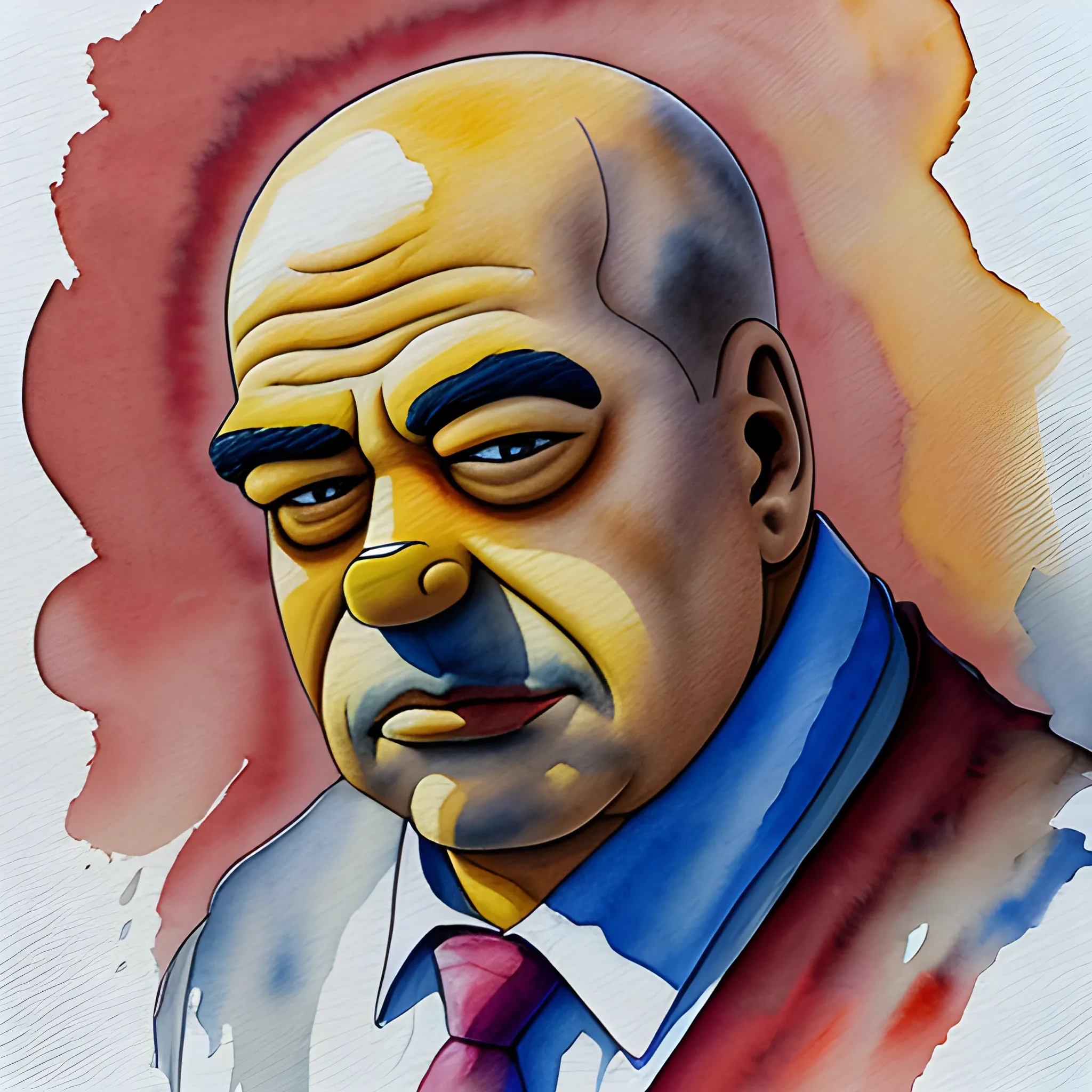 homero sipmson, Water Color