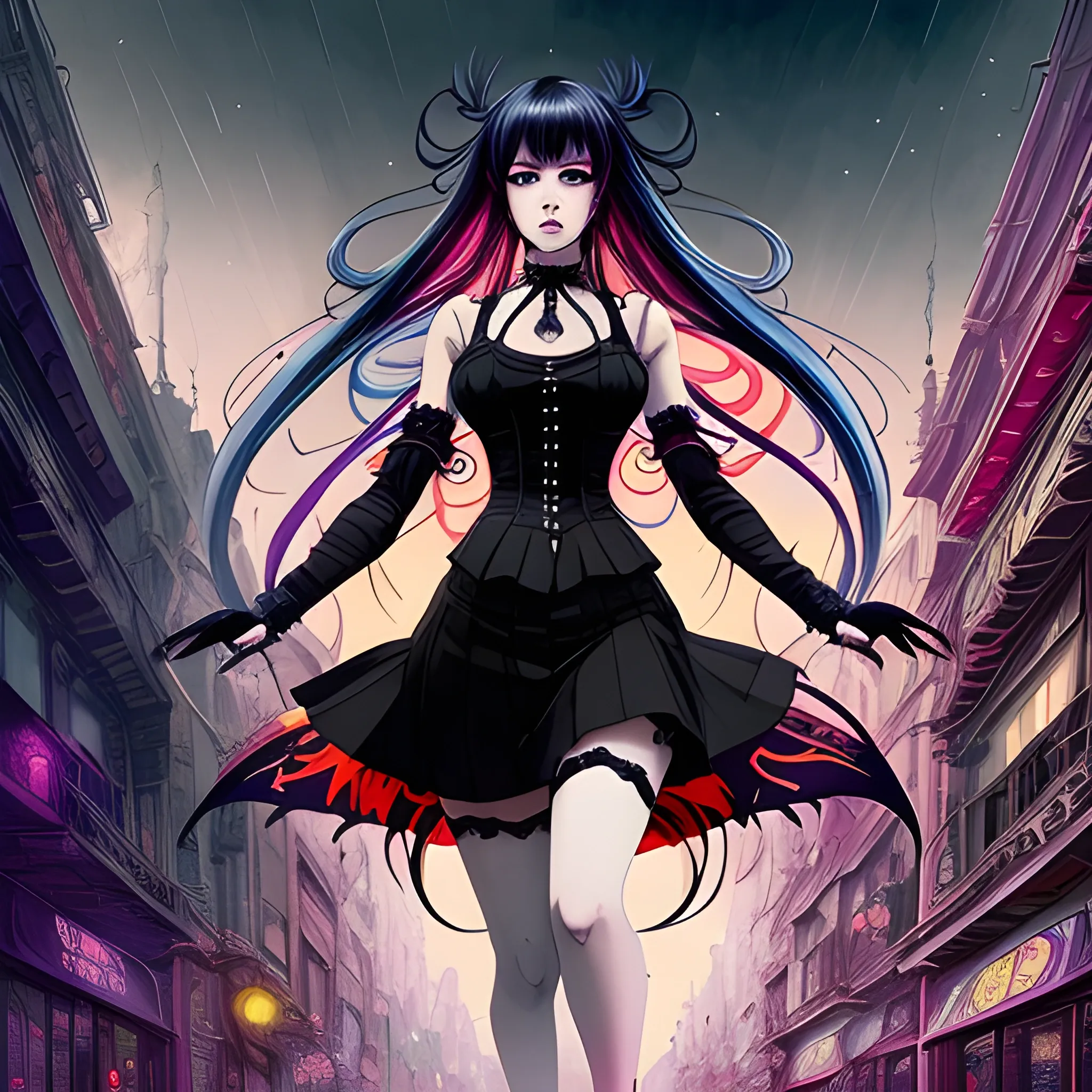 Anime Dark Fashion Characters