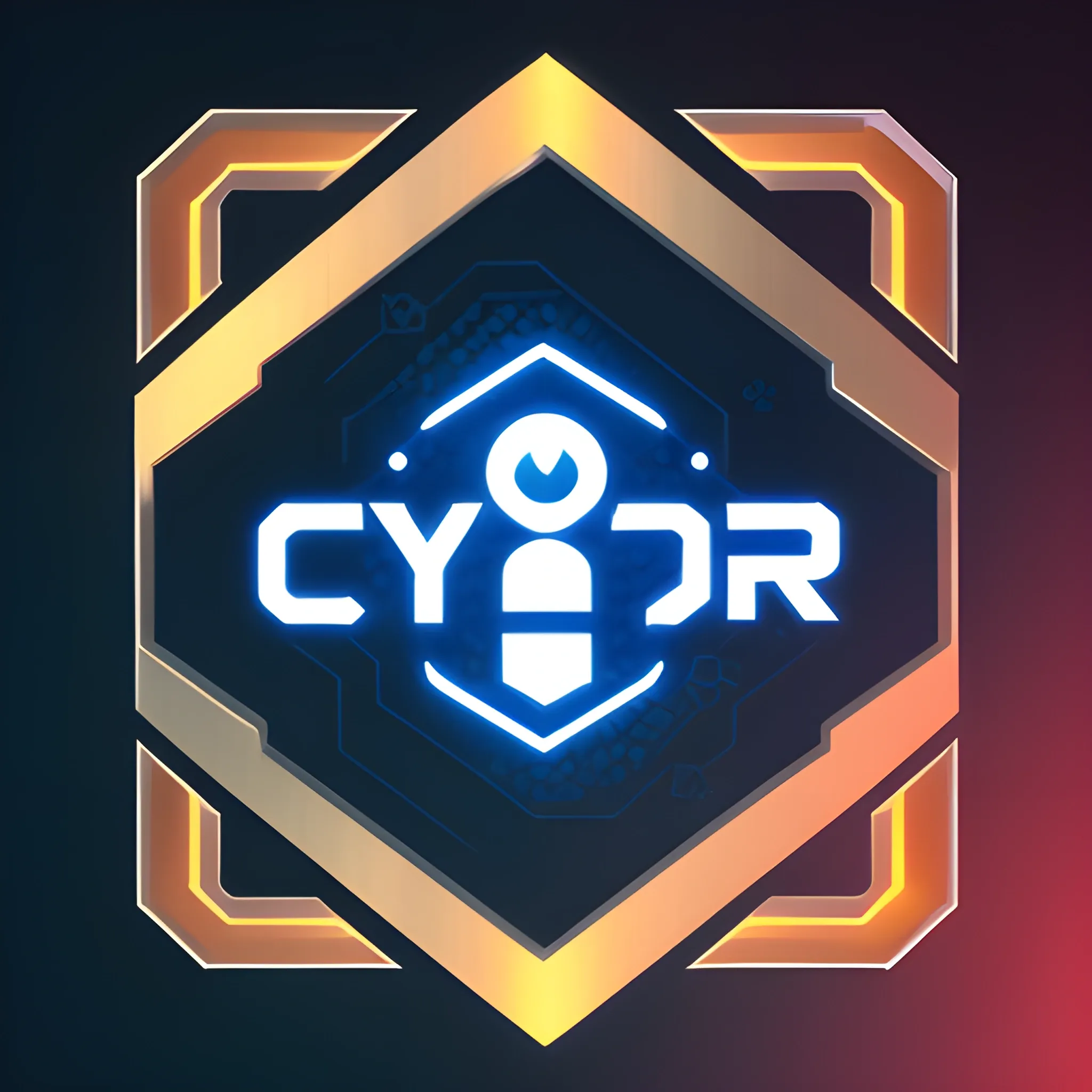 company logo - cyber immortality, 8k