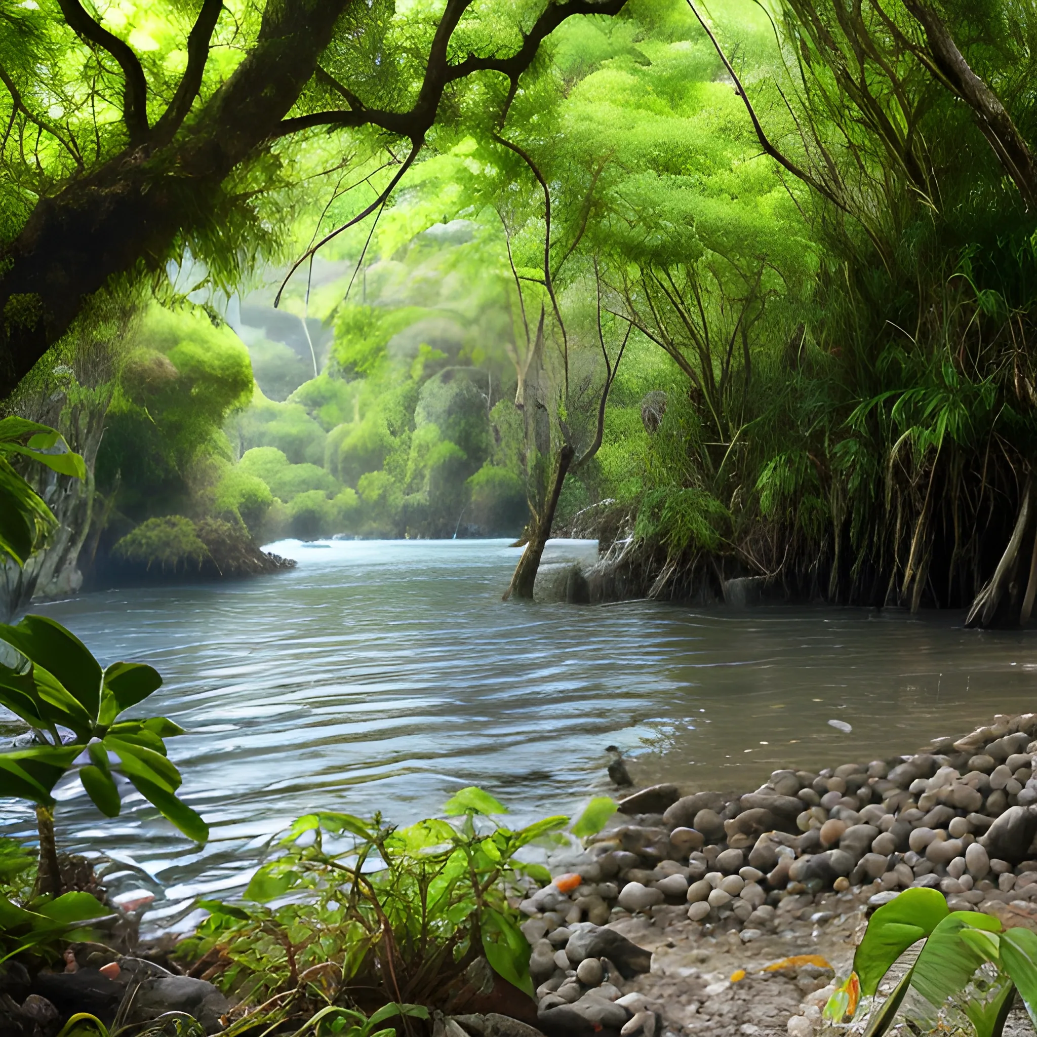 Ajolotes, naturaleza 