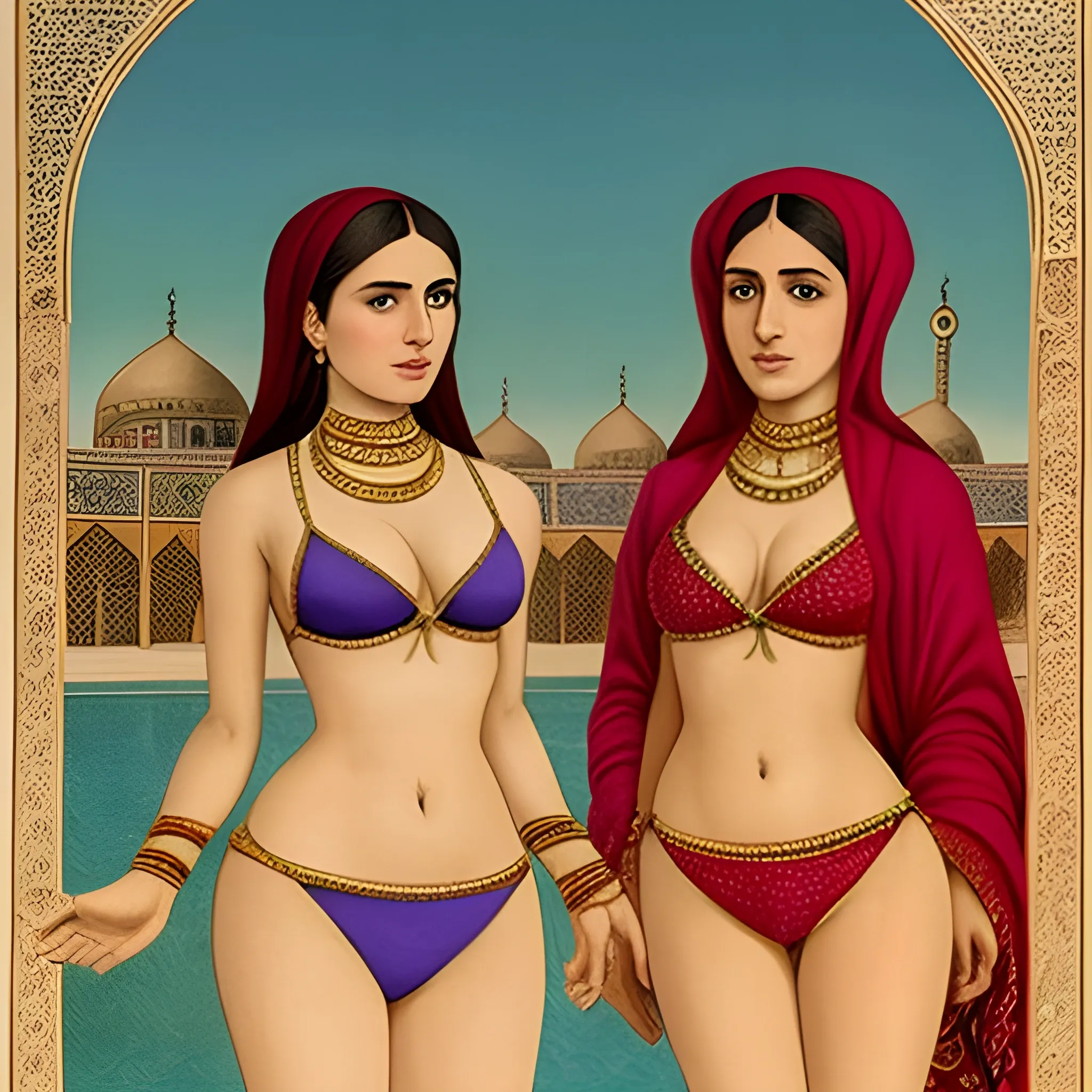 Women in the Safavid period of Iran bikini
