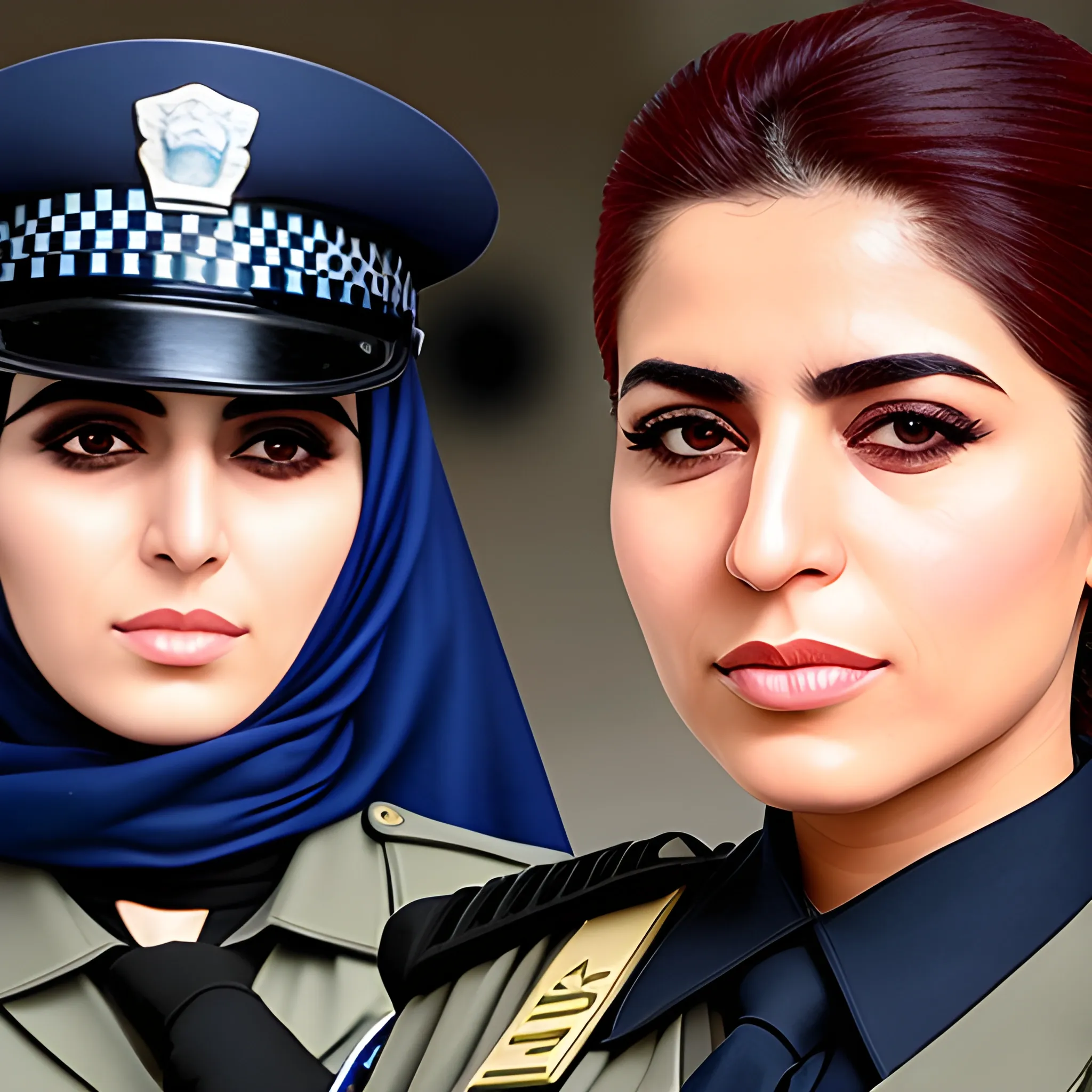 woman police in iran
