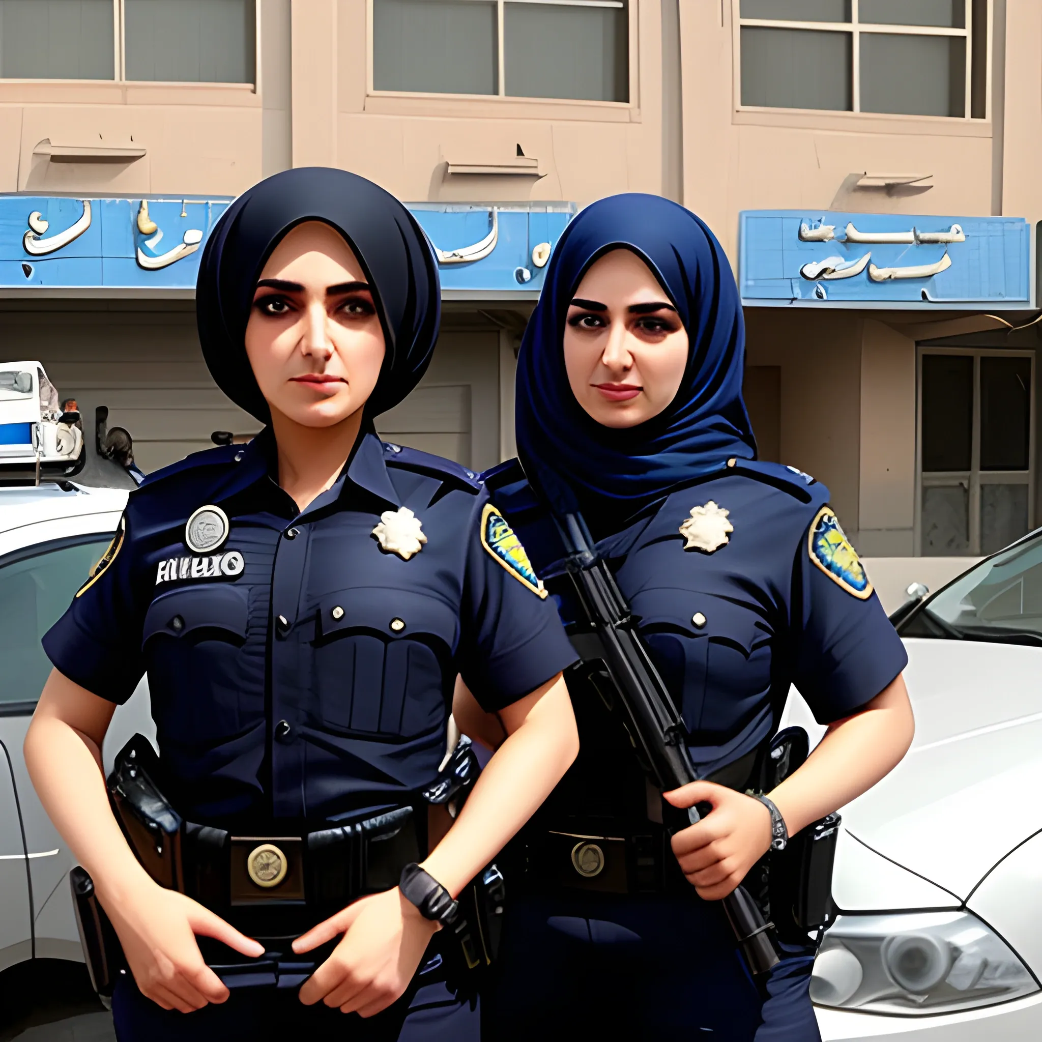 woman police in iran
