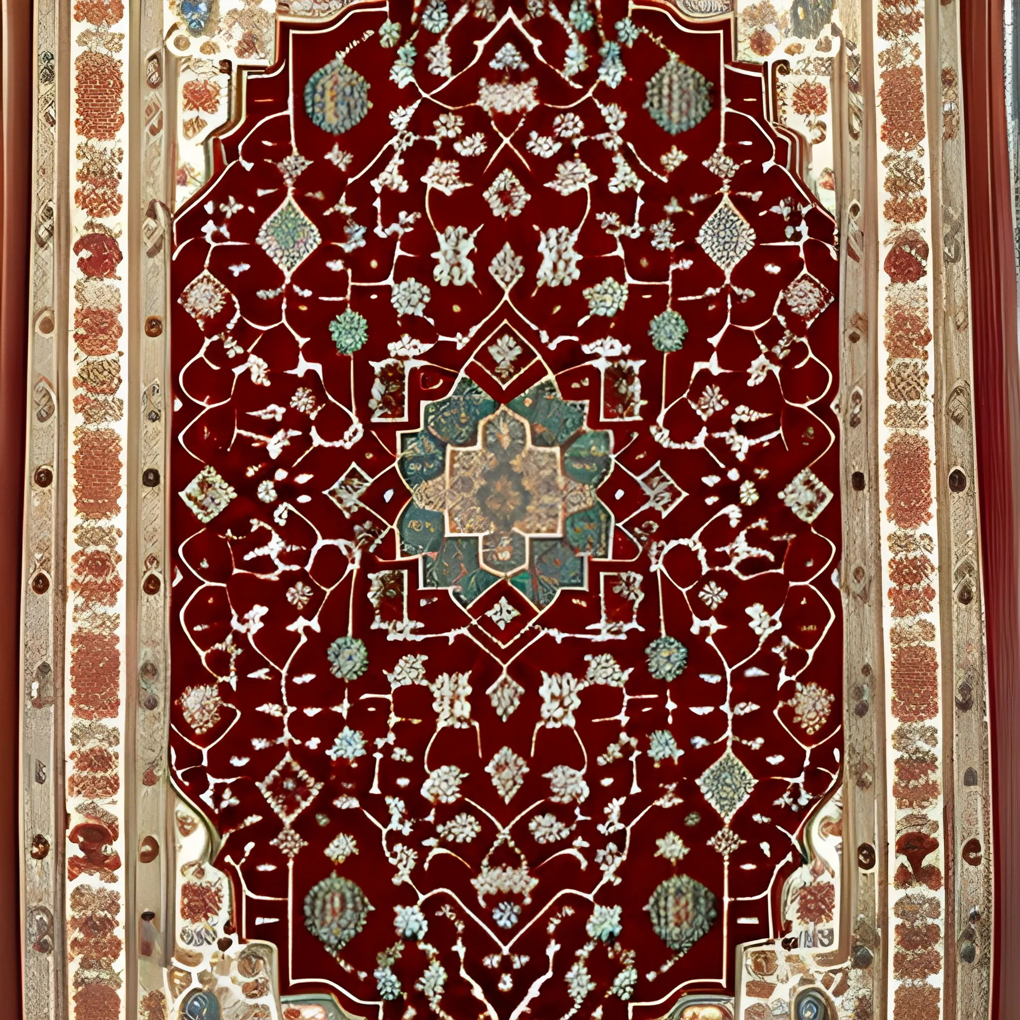 Turkmen carpet 
