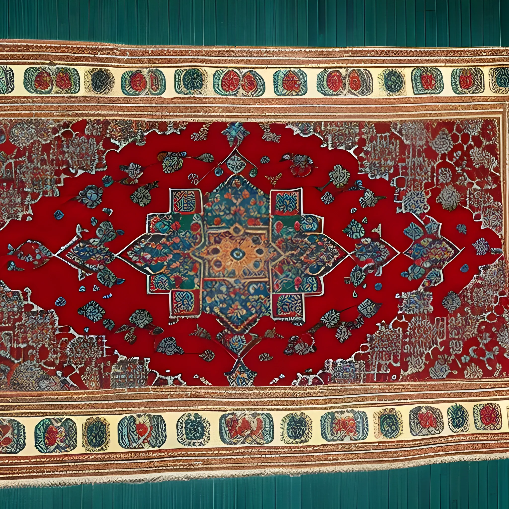 Turkmen carpet 
