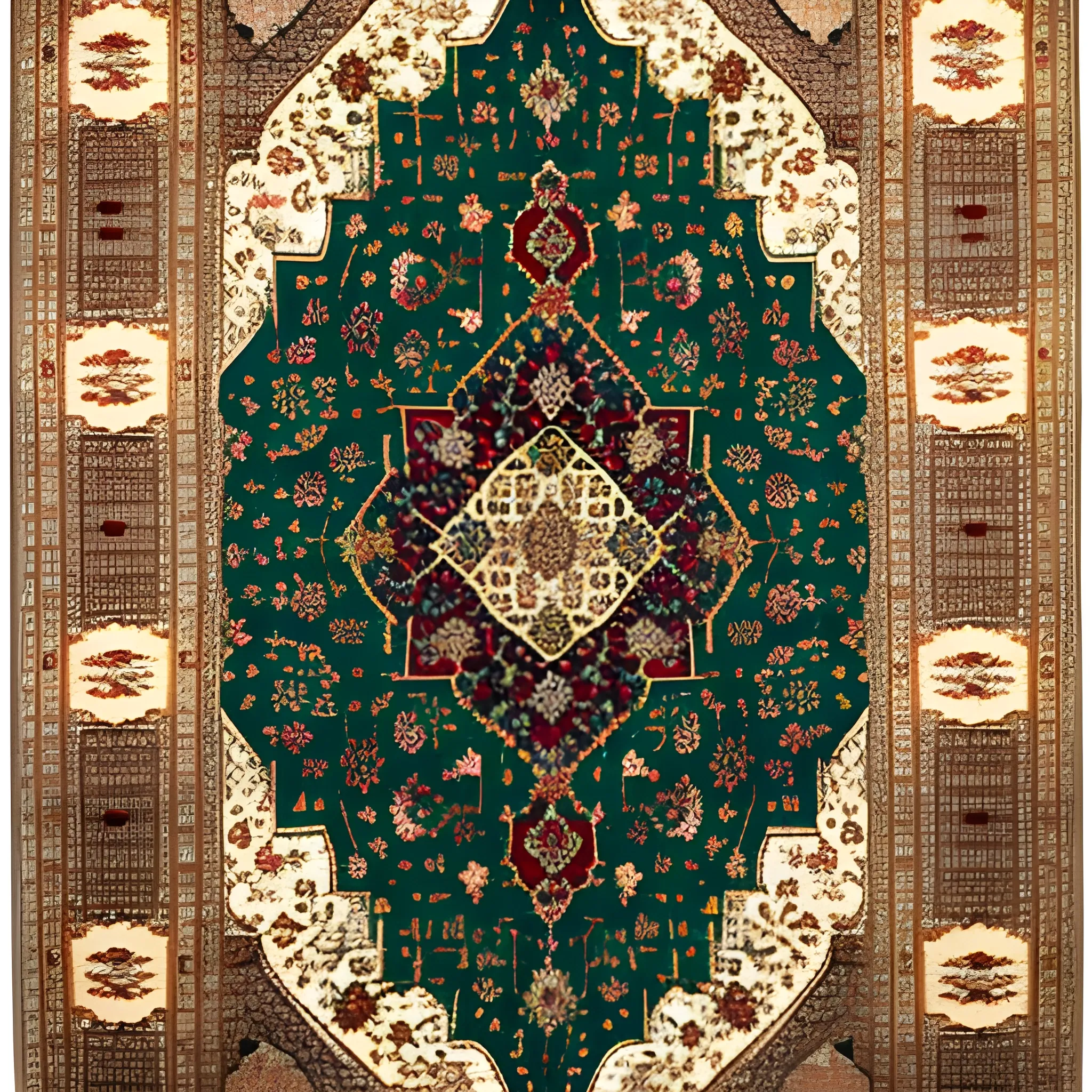 Turkmen carpet 
