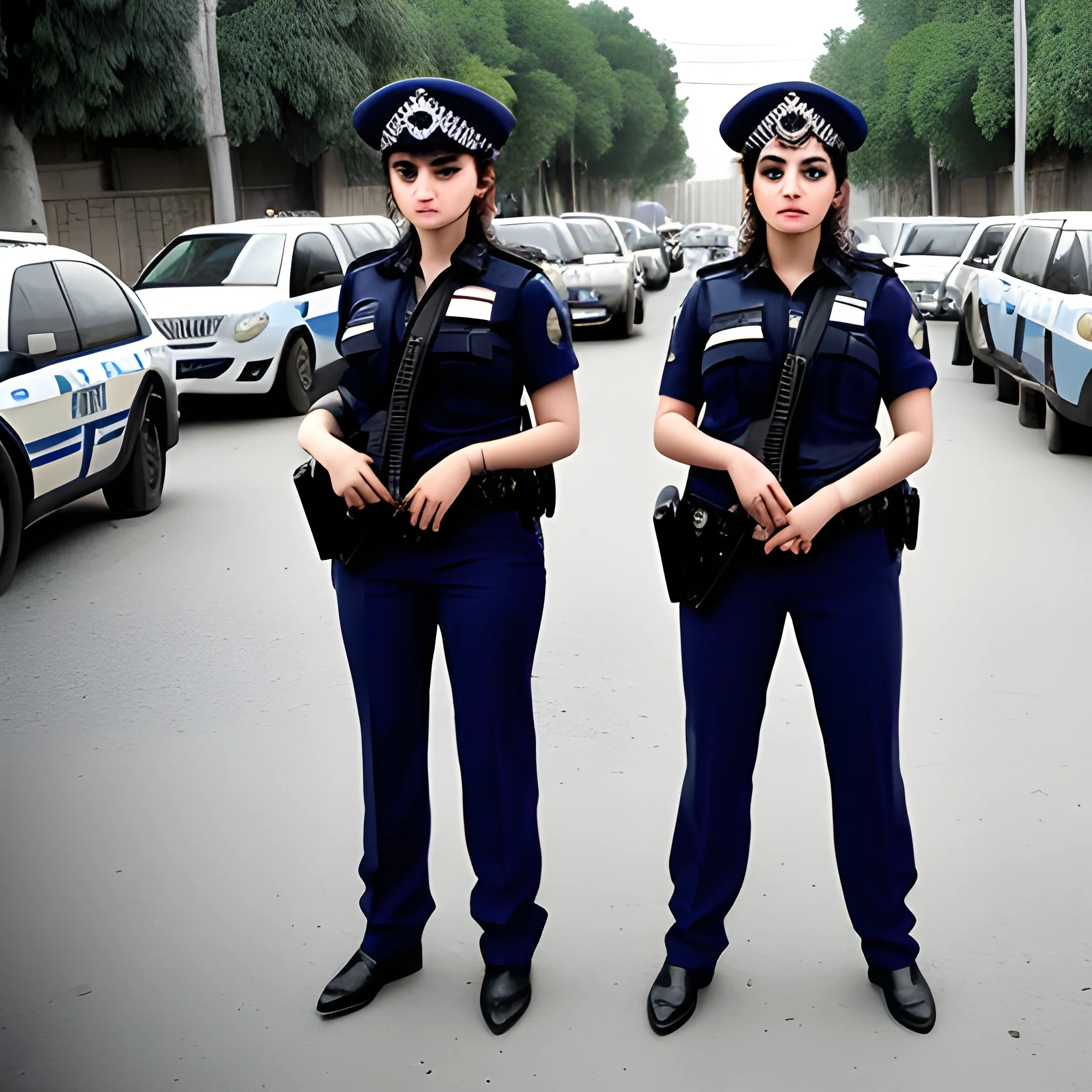 woman police in iran -city mashhad or city rasht
