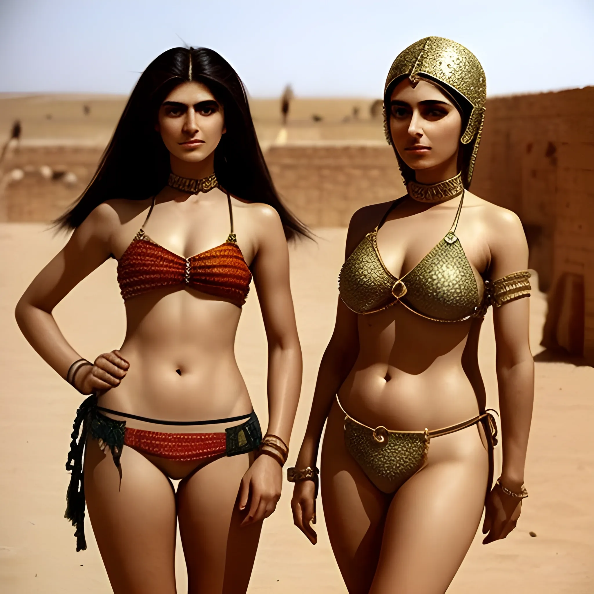 Women in the Sassanid period of Iran bikini
