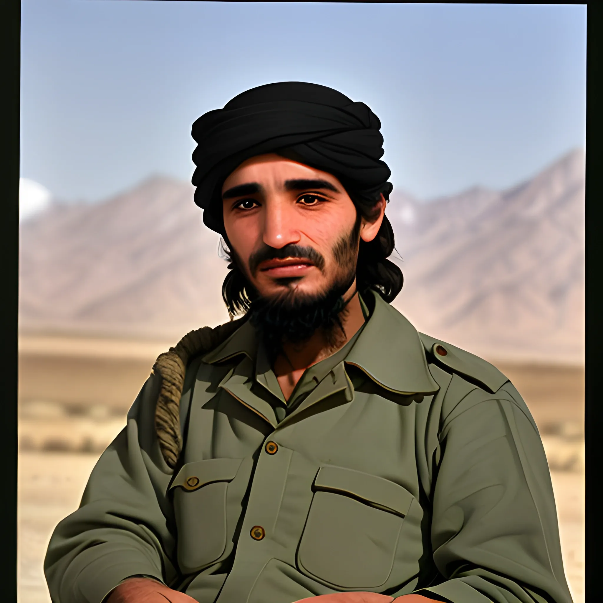 Ahmad Shah Massoud in afgan