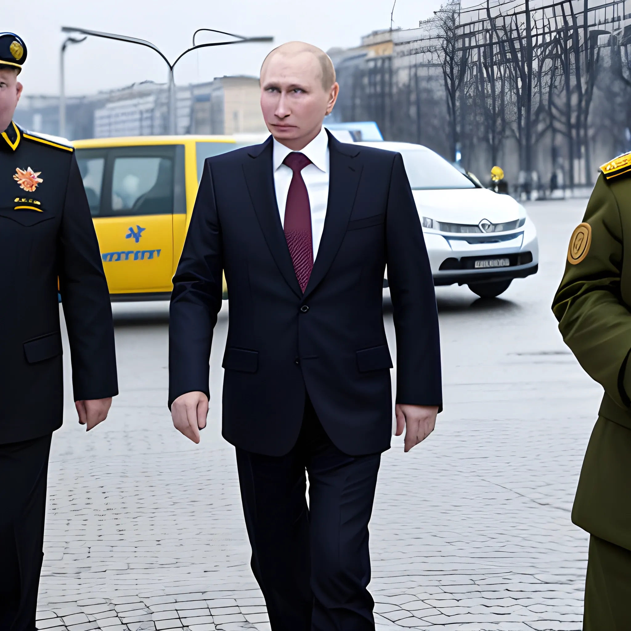  Putin in  Kyiv, Ukraine