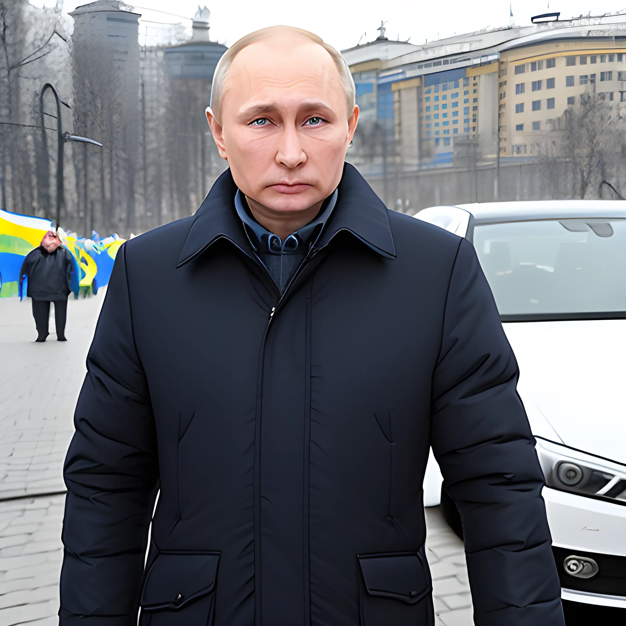  Putin in  Kyiv, Ukraine