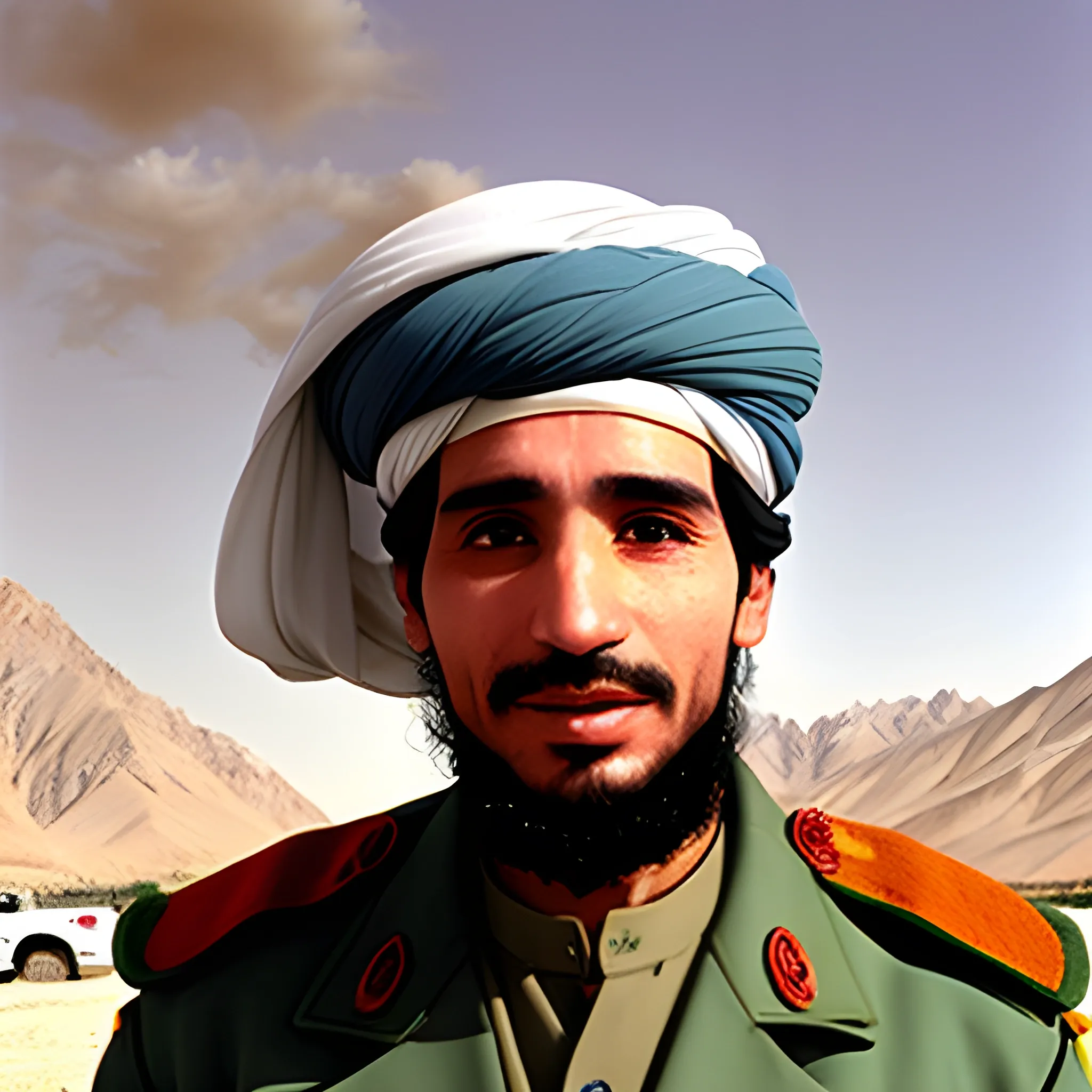 Ahmad Shah Massoud in afgan