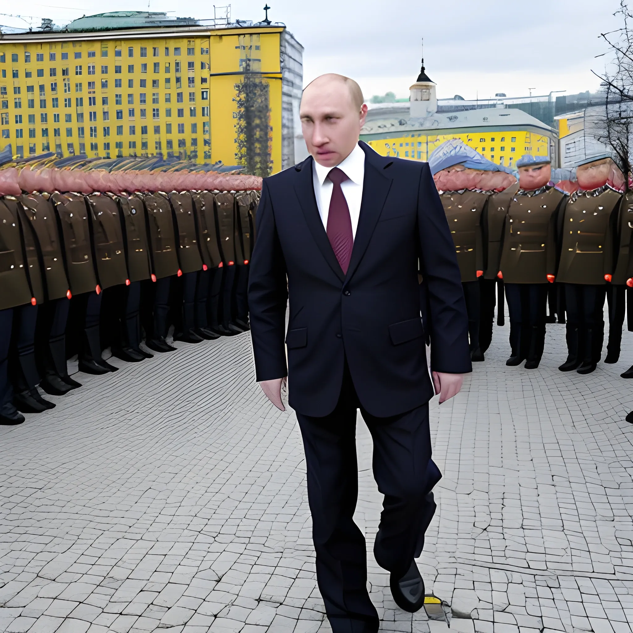  Putin in  Kyiv, Ukraine