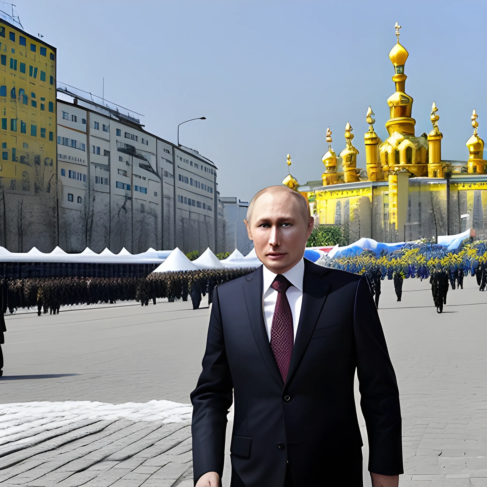  Putin in  Kyiv, Ukraine