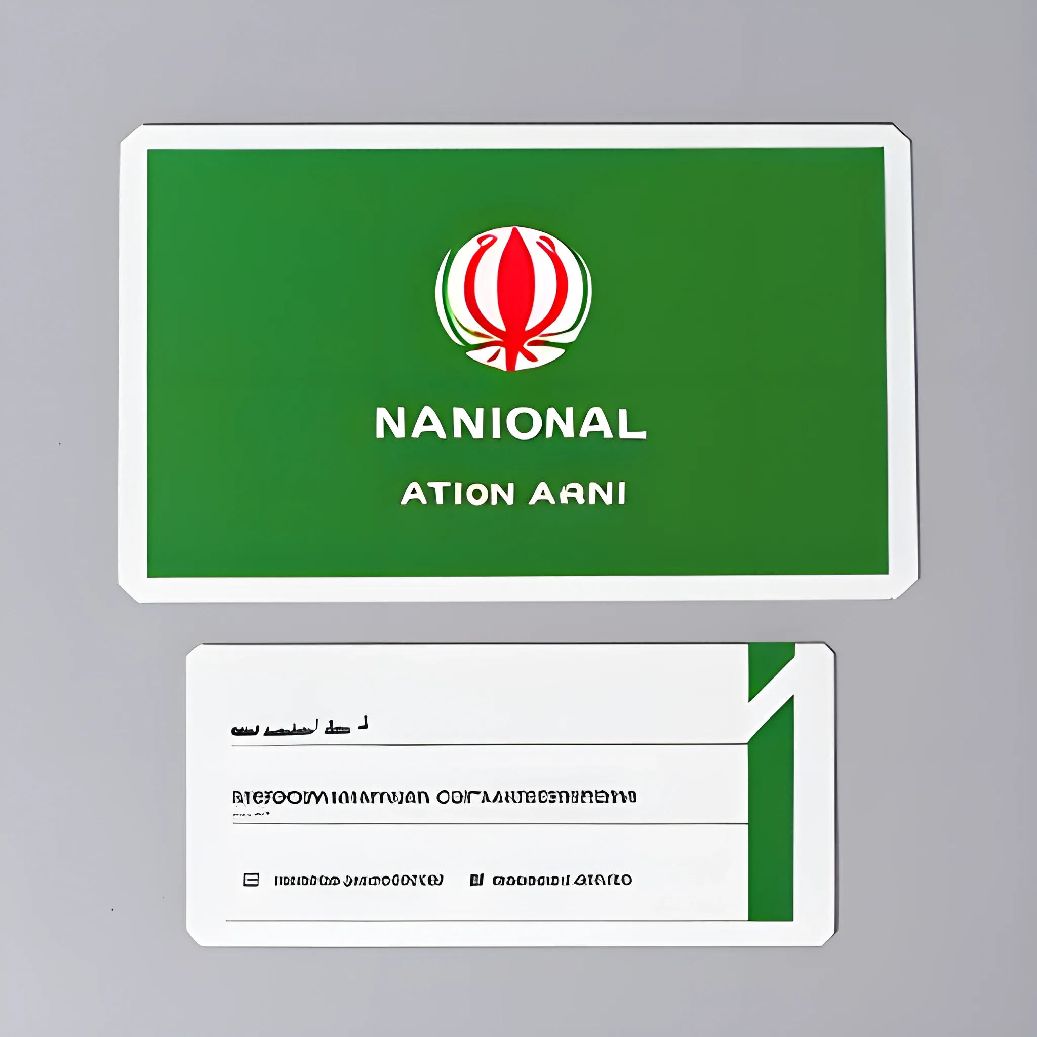 National card  iran