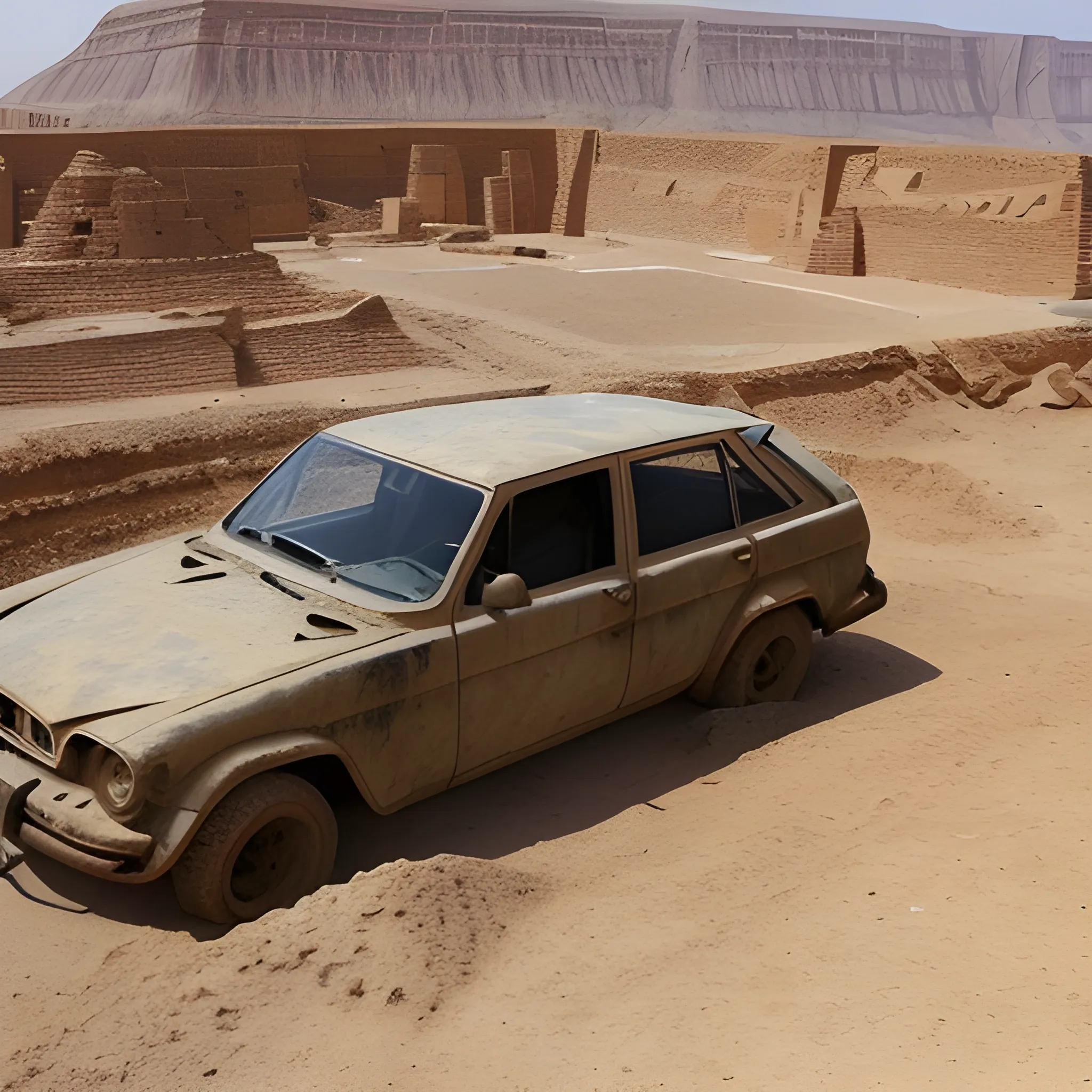 Archaeologist 
-Ancient excavation site iran-
exploring - two -girl nice - un car - lgbt 