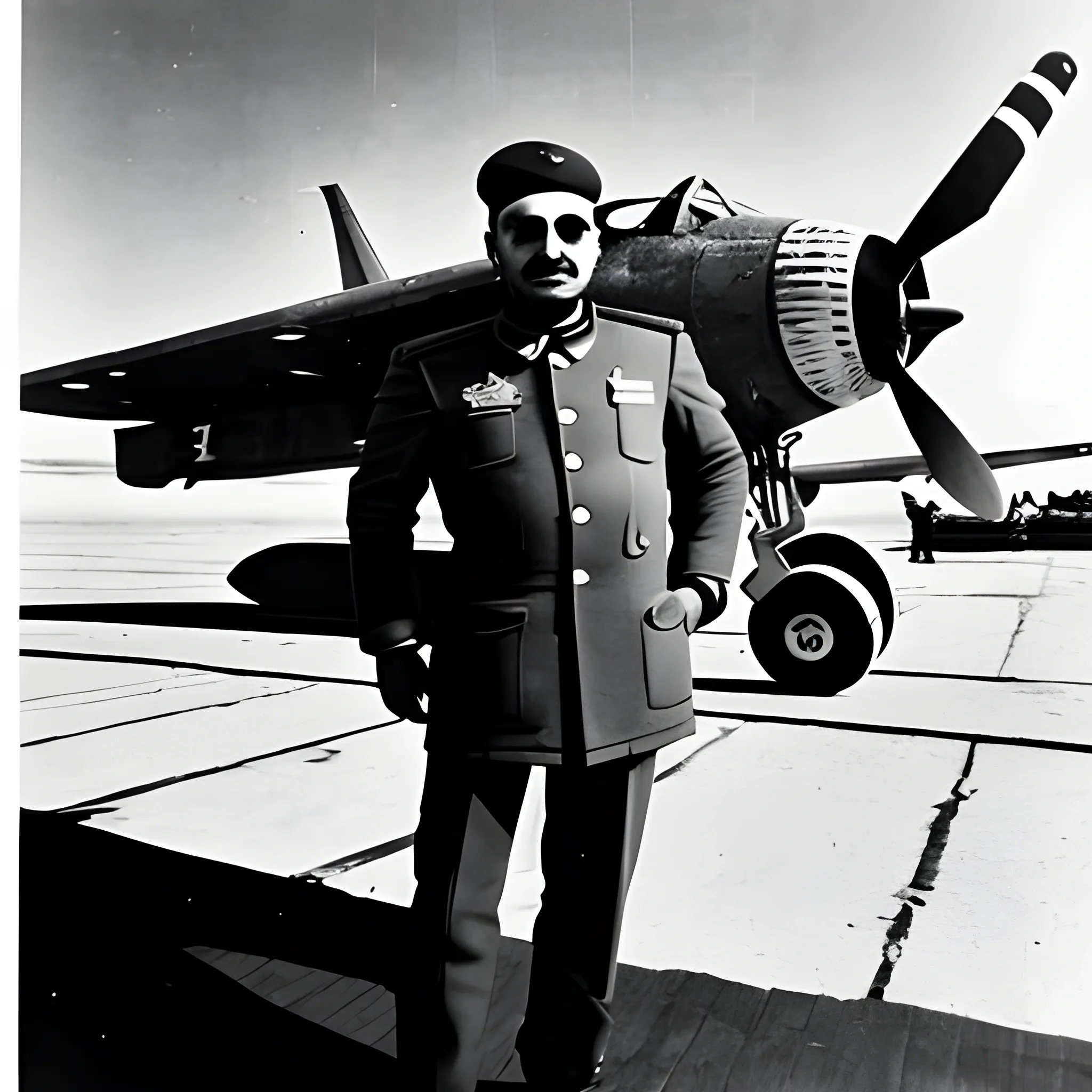 Pilot Mohammad Faridzadeh in the  Ekranoplan  ussr