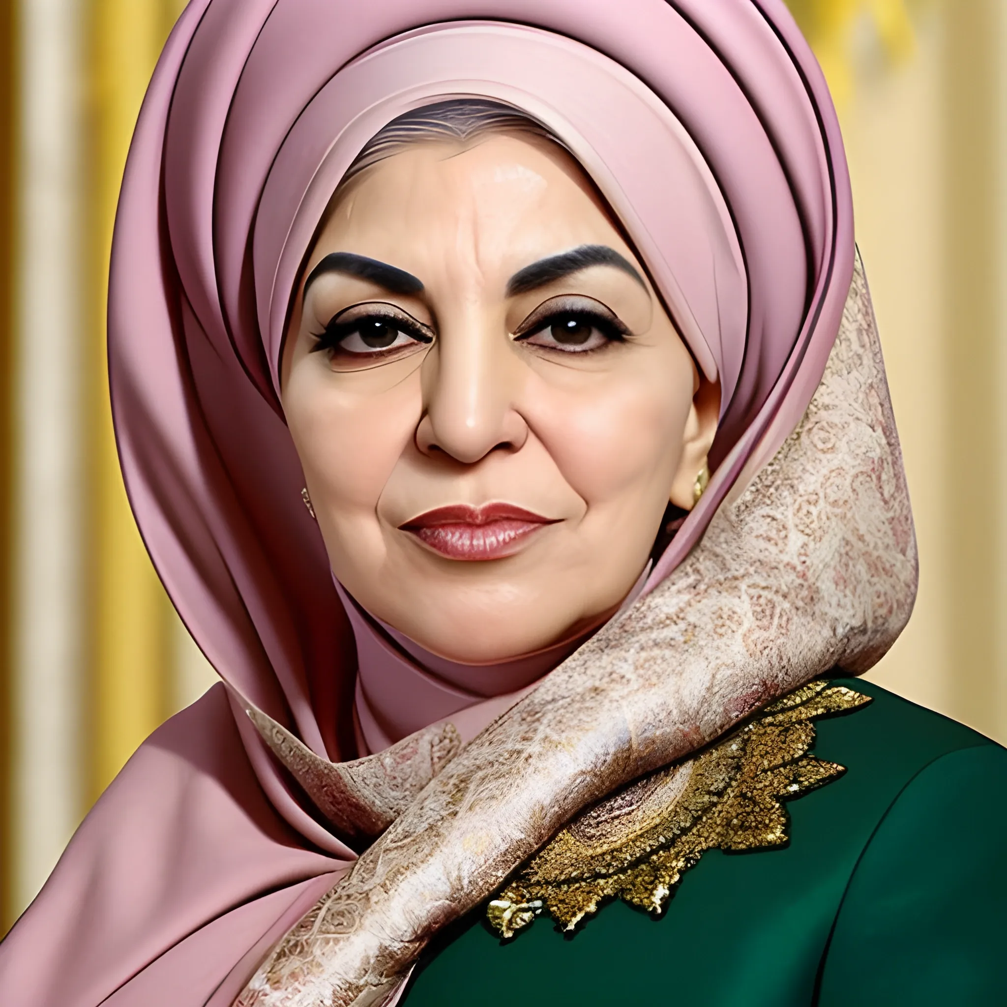 The wife of the president of Iran