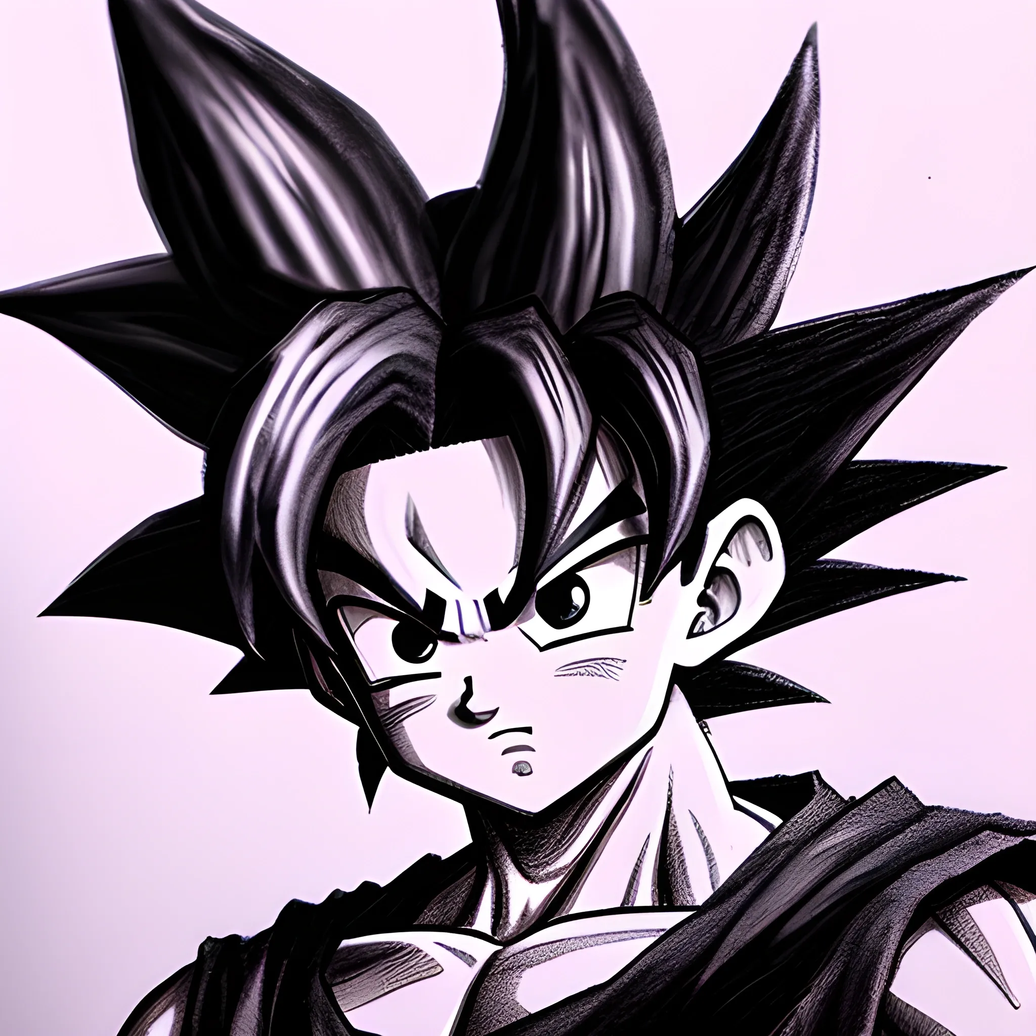 Goku black, Pencil Sketch