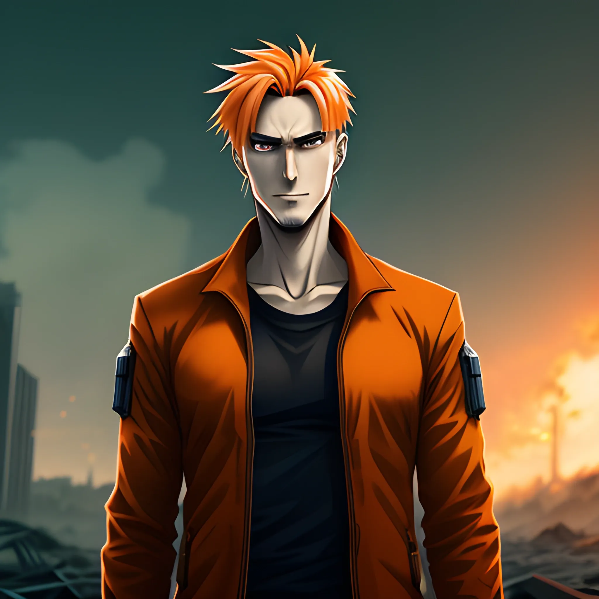 anime-boy-10-years-old-light-hair-dark-clothes-orange-gradie