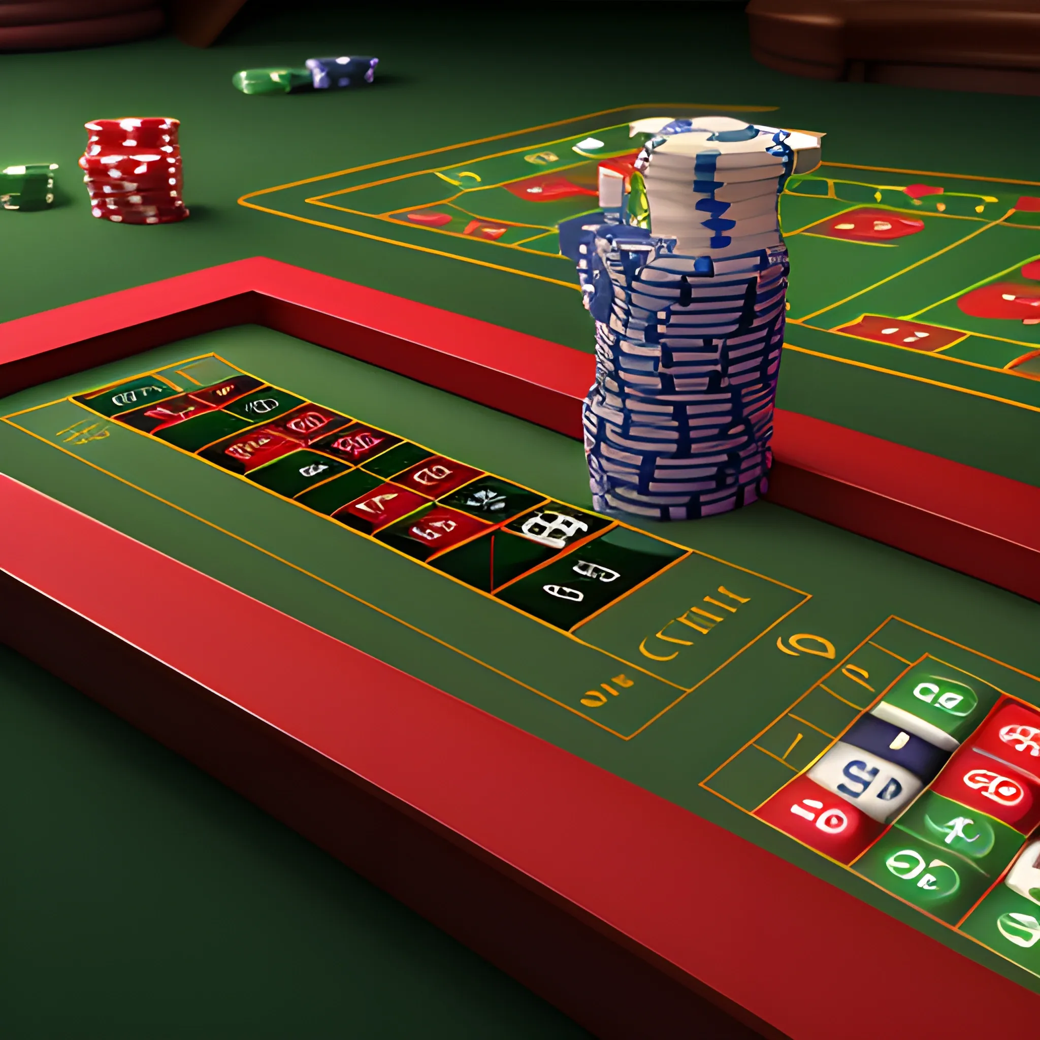 casino, 3D, high quality, 8k - Arthub.ai