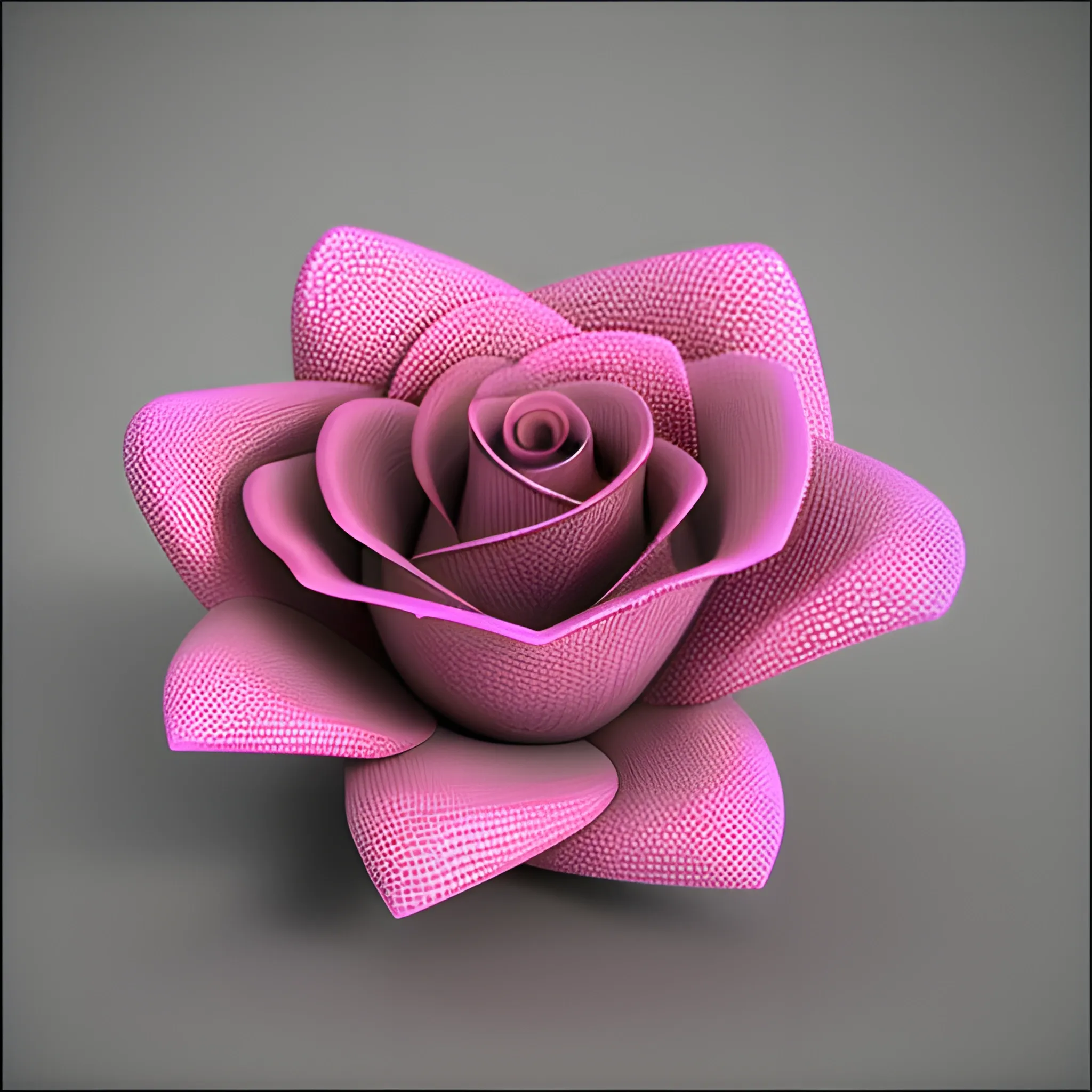 , 3D , rose