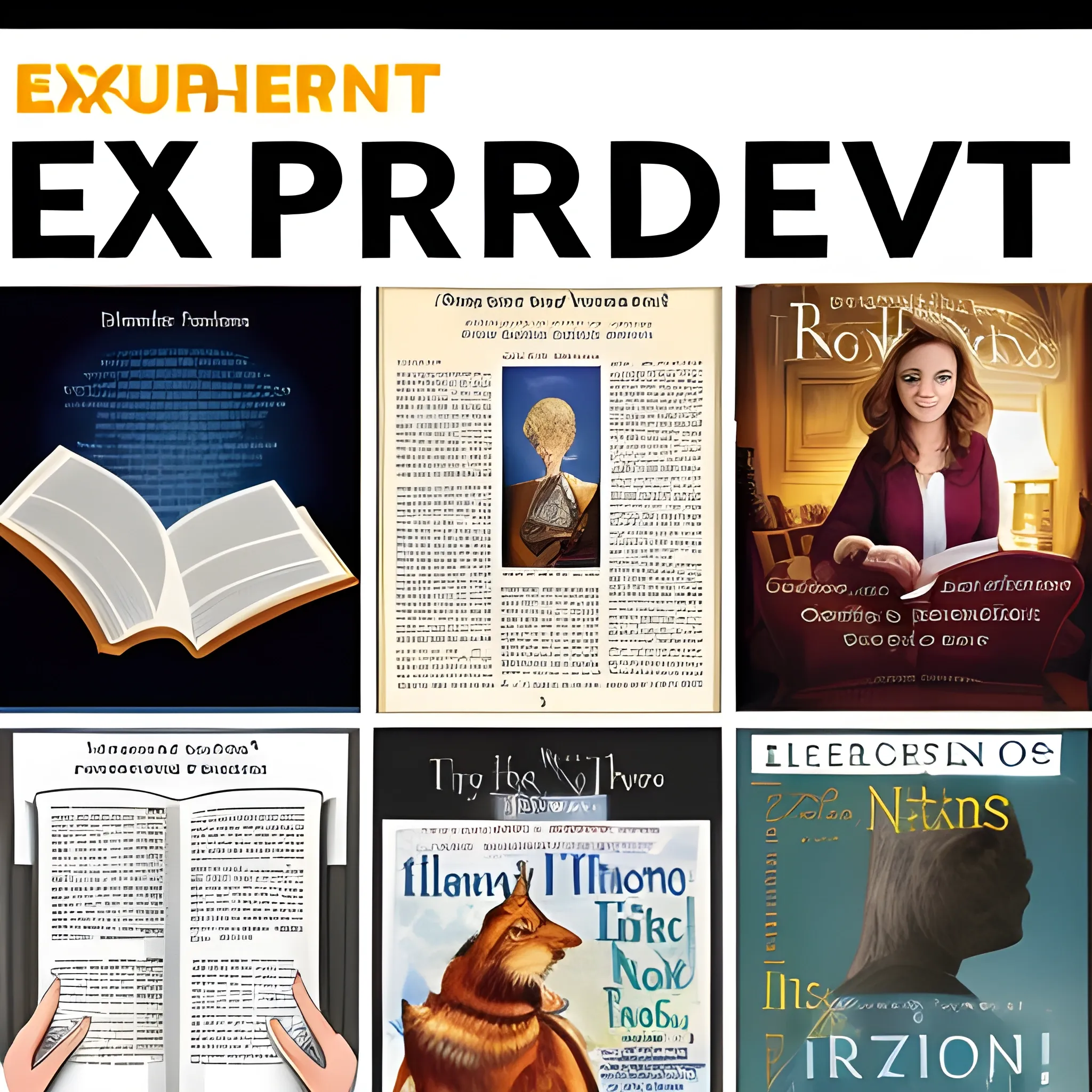 create an expert reader cover