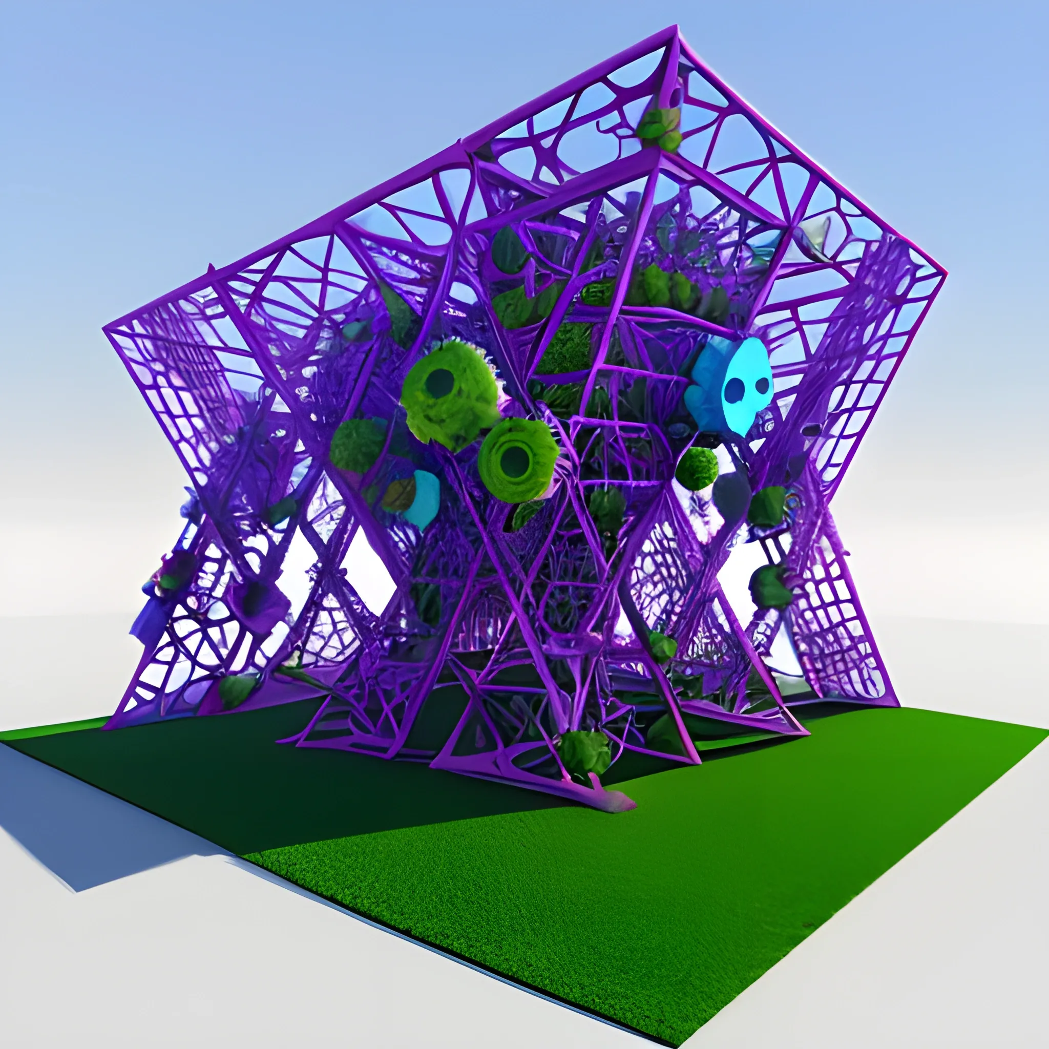 sustainable art structure

 3D, Trippy