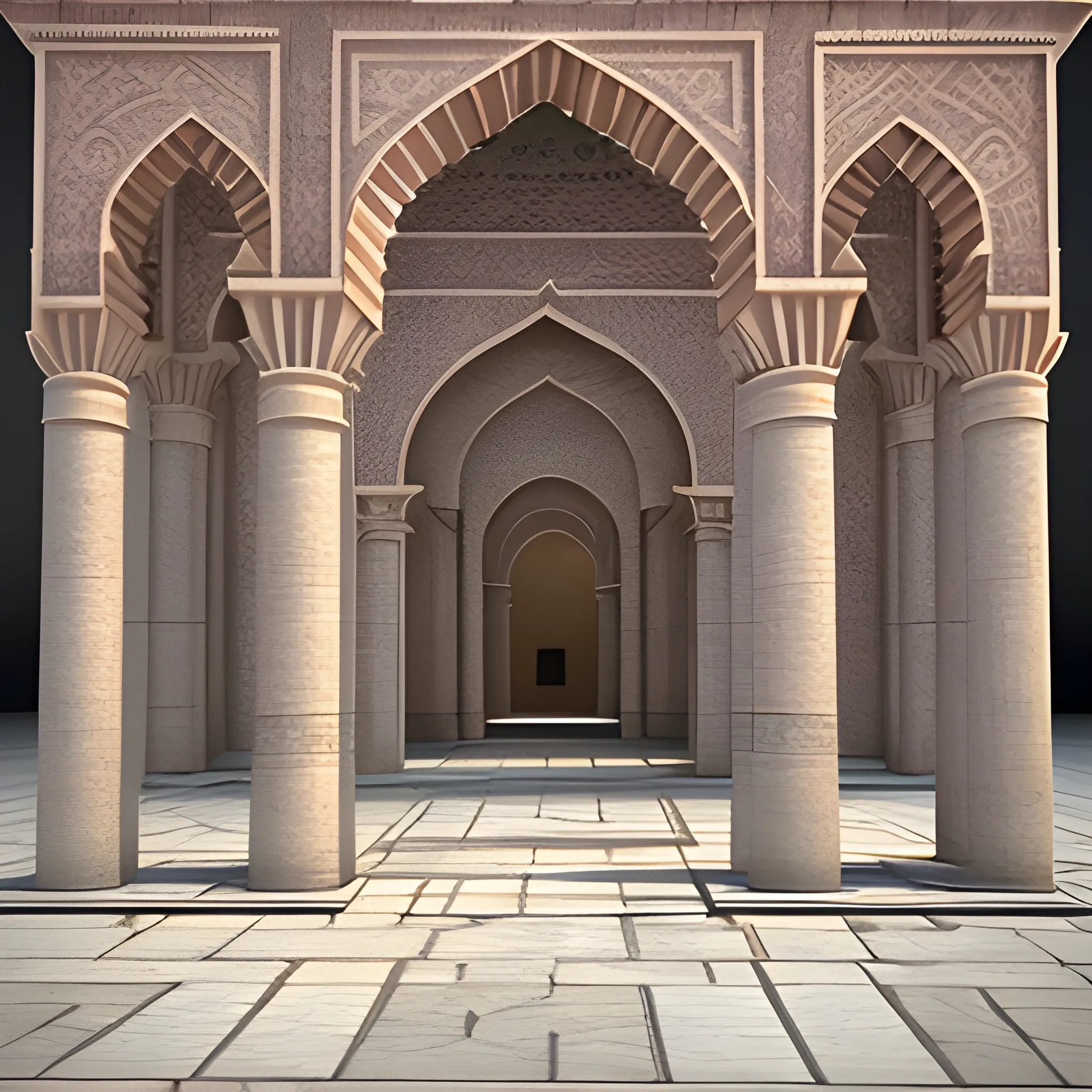 , 3D What would it be like if there was a mosque in Roman times?