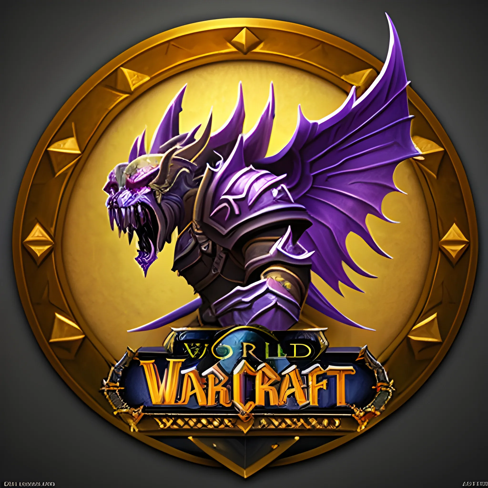 Logo Logo Design World Of Warcraft 3d 3D Arthub ai
