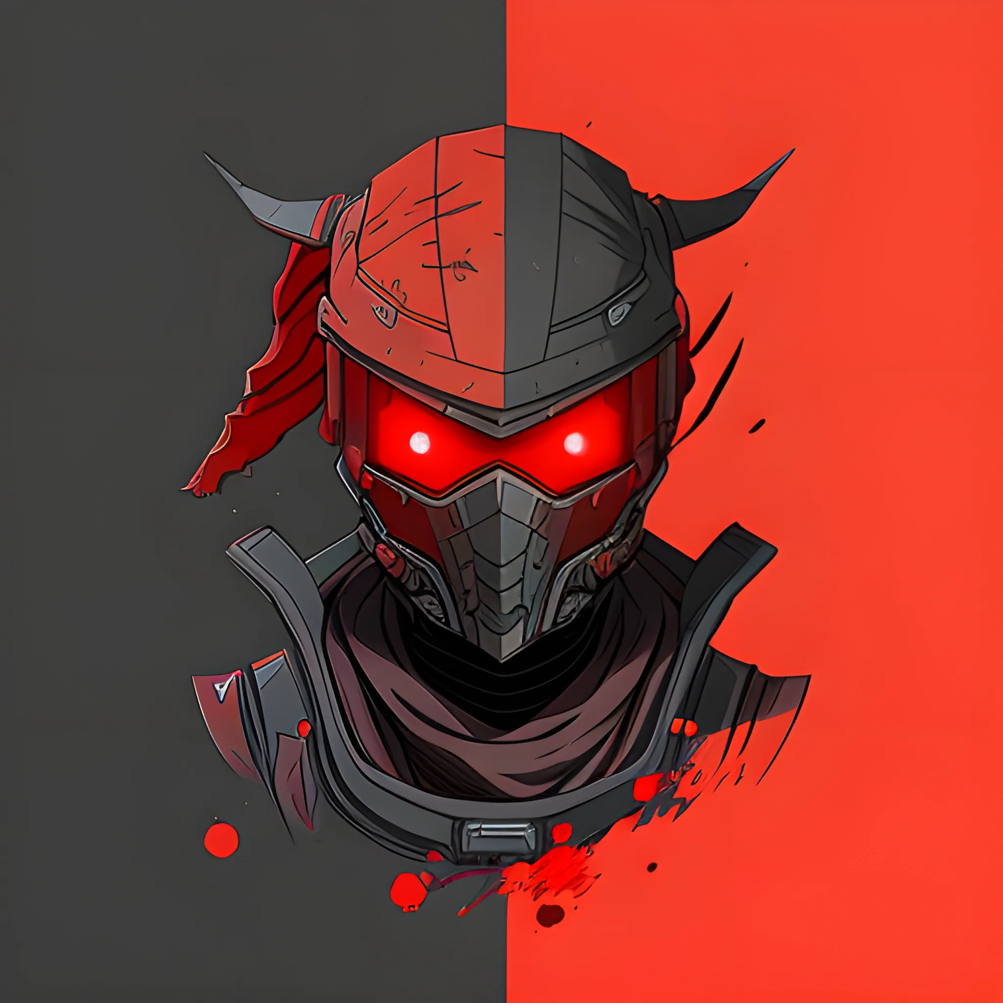 Digital art style, Wraith apex legends, Blood red colors, Vibrant color pallet, Anime style