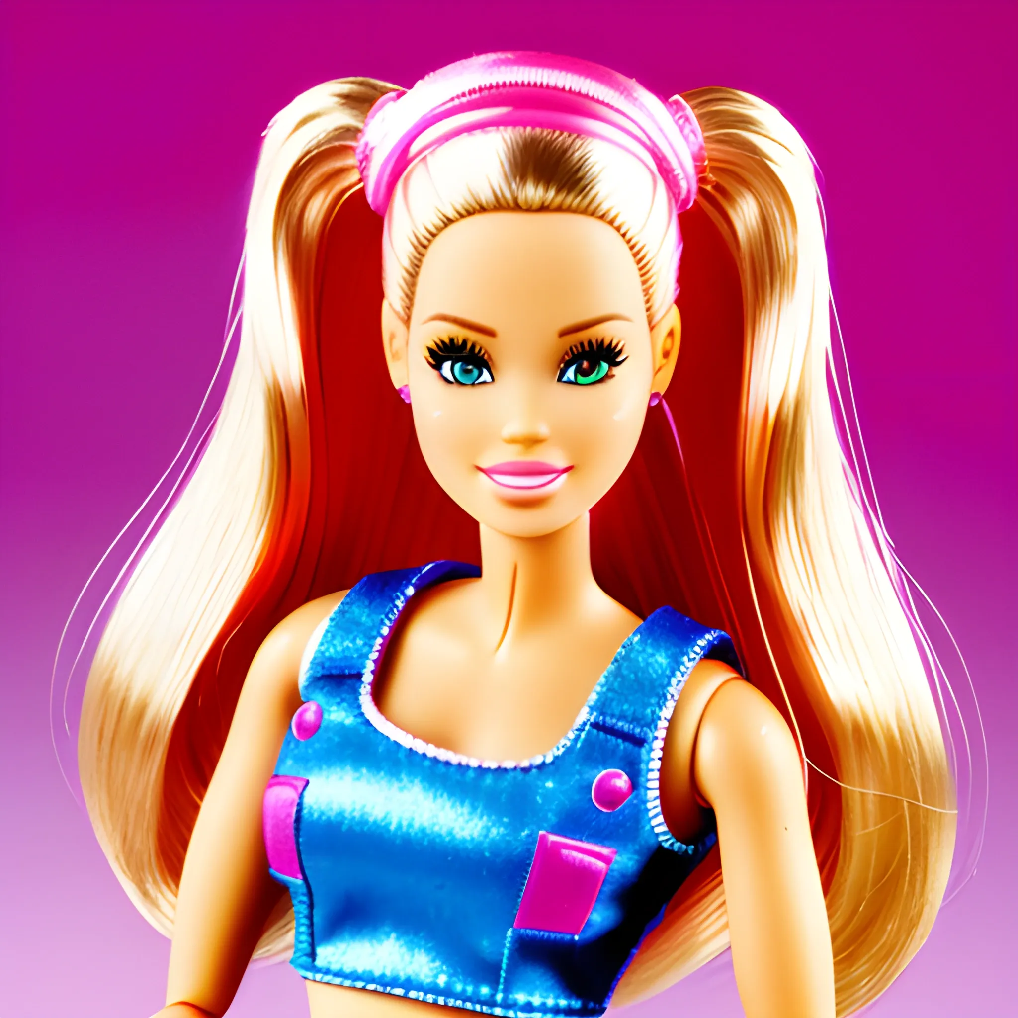 portrait barbie 90s
