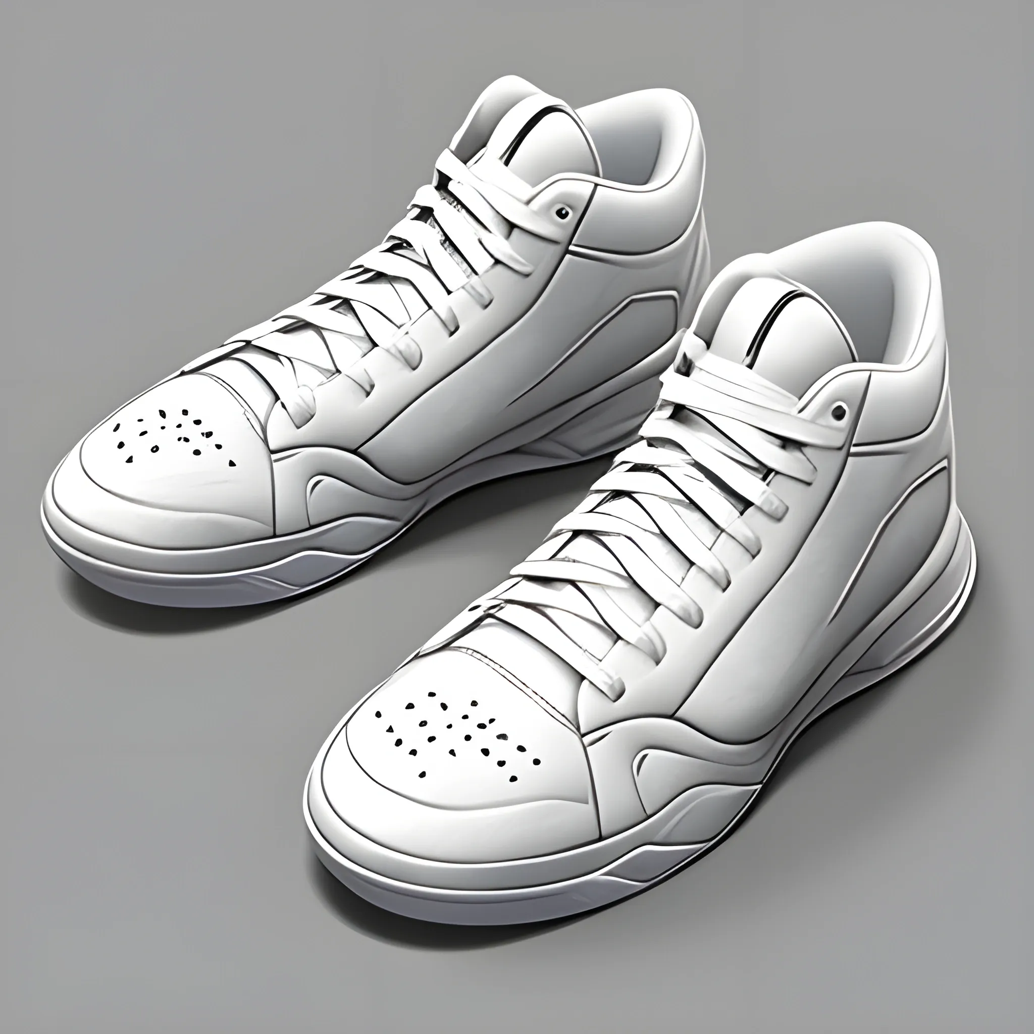 Concept Moon Knight basketball sneakers, popular in art station, soft feeling, bloated, original, pure white, smooth, sharp focus

